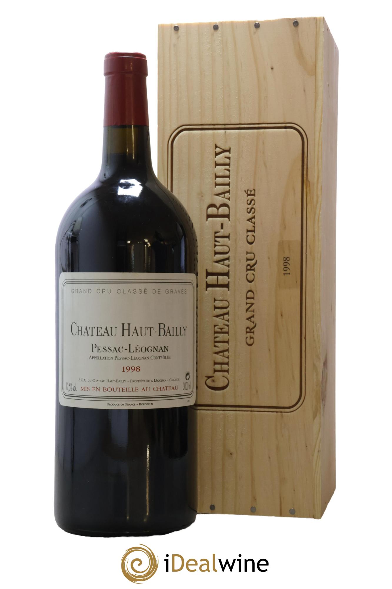 Château Haut-Bailly Cru Classé de Graves 1998 - Lot de 1 double magnum - 1