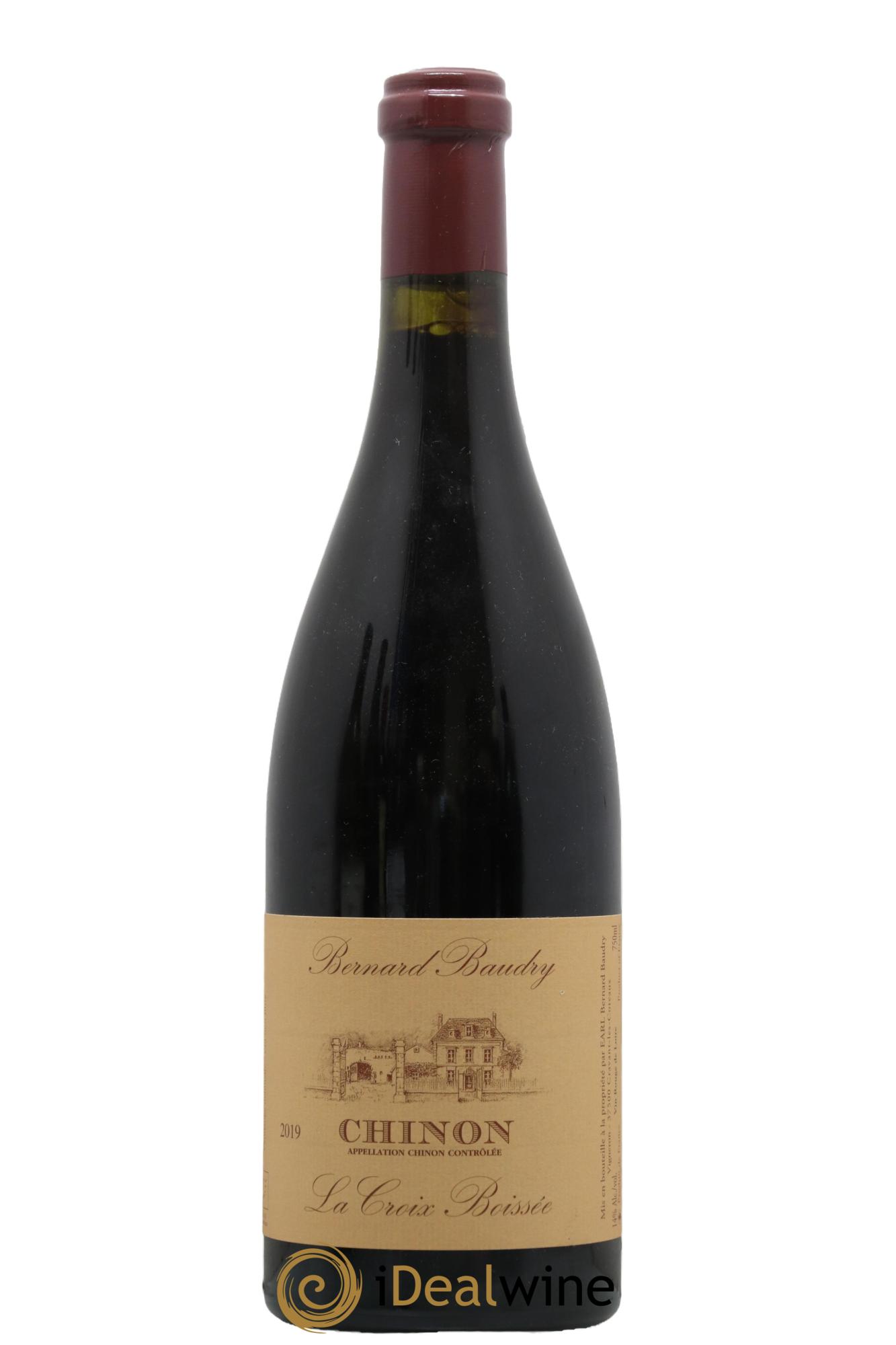 Chinon La Croix Boissée Bernard Baudry 2019 - Lot de 1 bouteille - 0