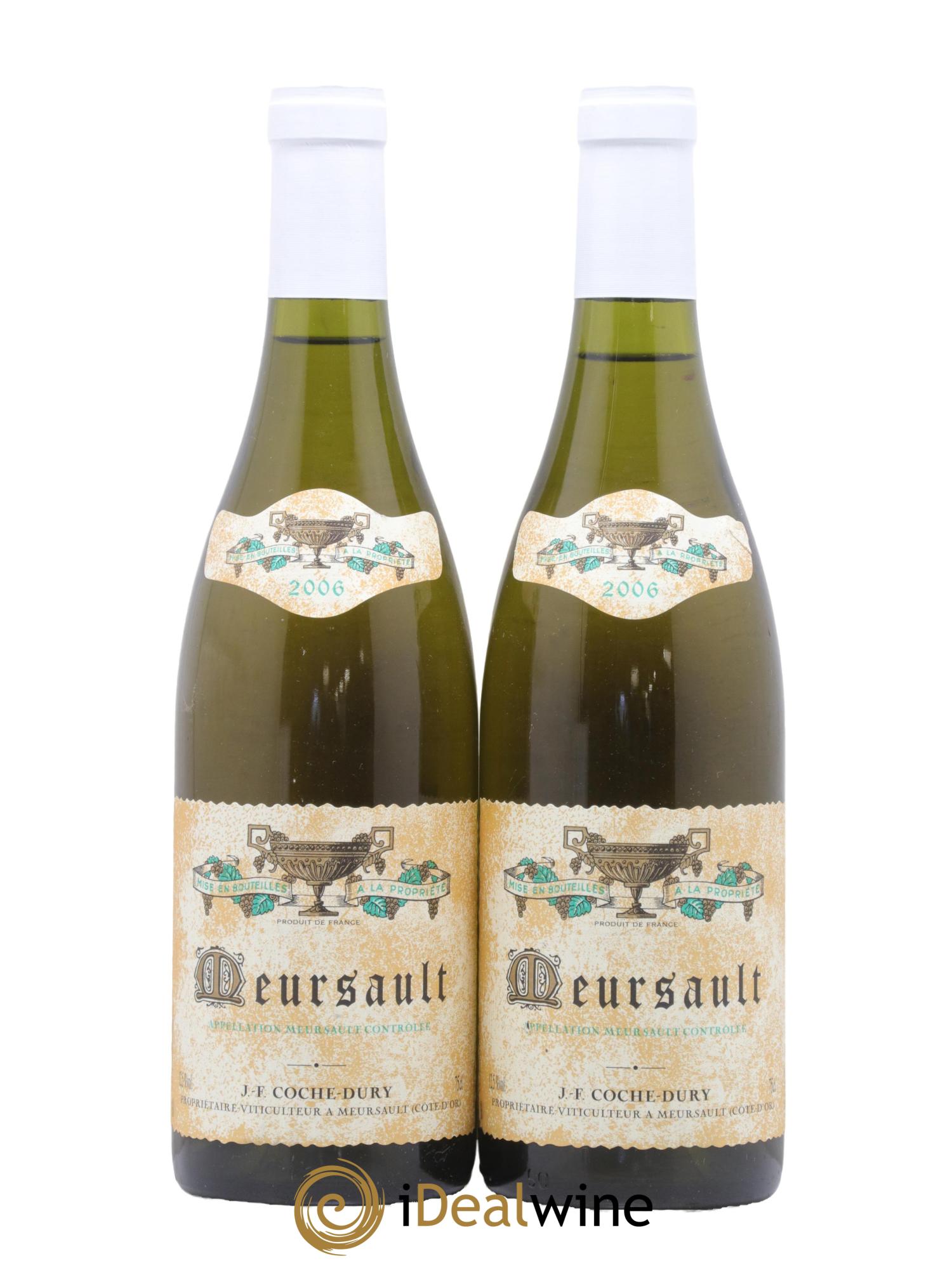 Meursault Coche Dury (Domaine) 2006 - Lot de 2 bouteilles - 0