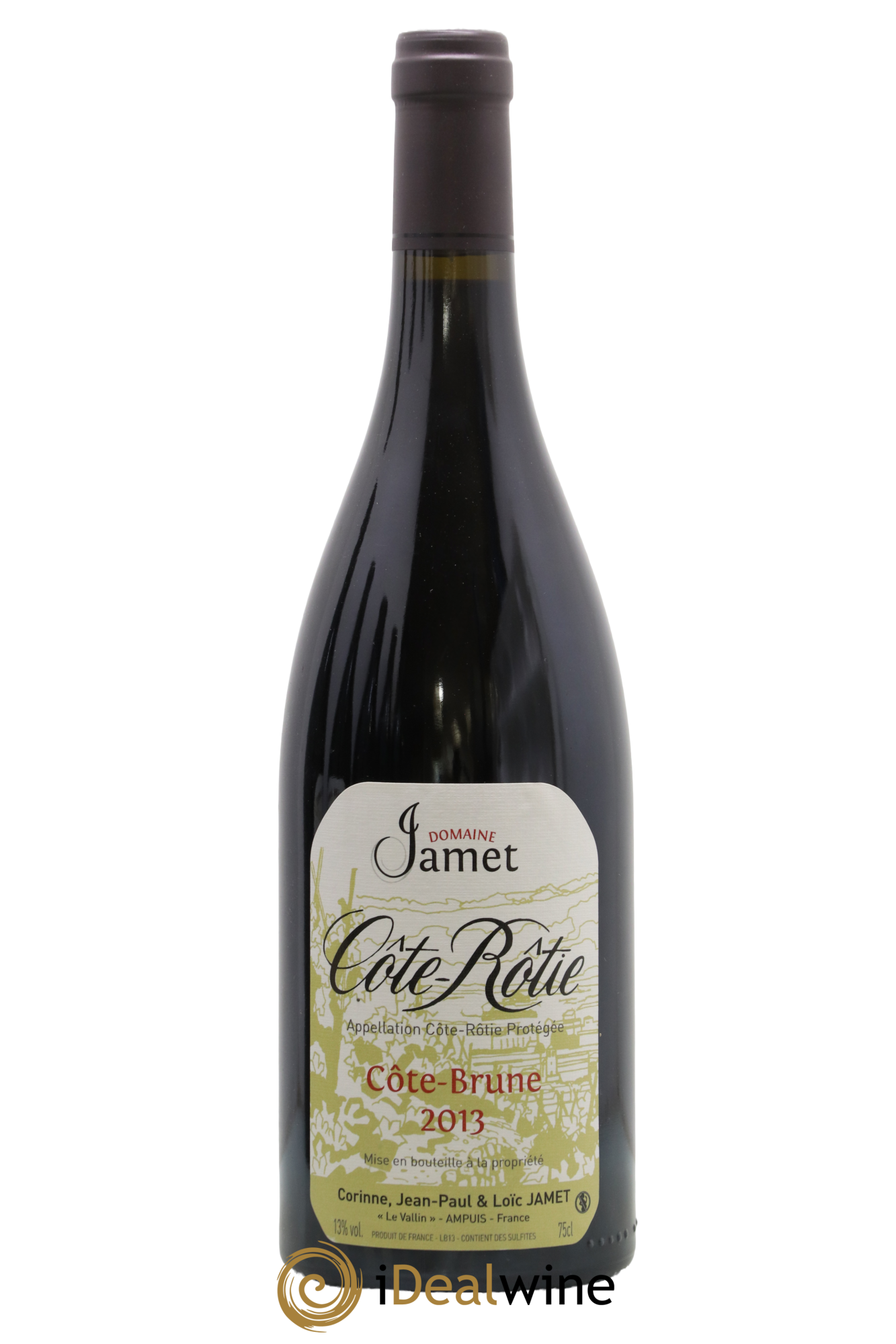 Côte-Rôtie Côte Brune Jamet (Domaine) 2013 - Lot de 1 bouteille - 0