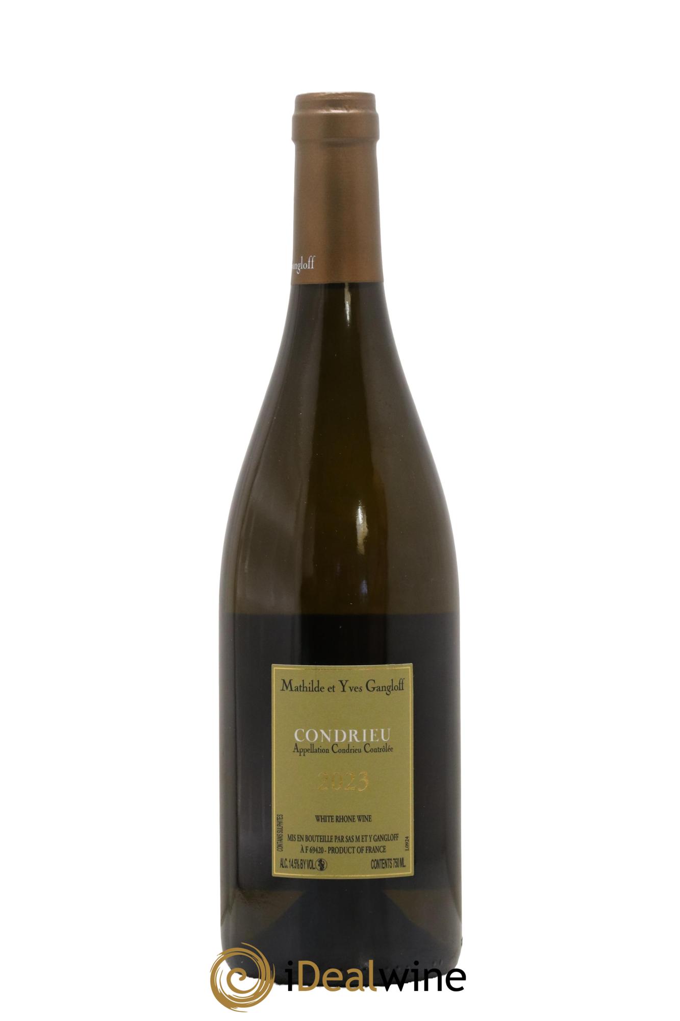 Condrieu Domaine Gangloff (Domaine) 2023 - Lot de 1 bouteille - 1