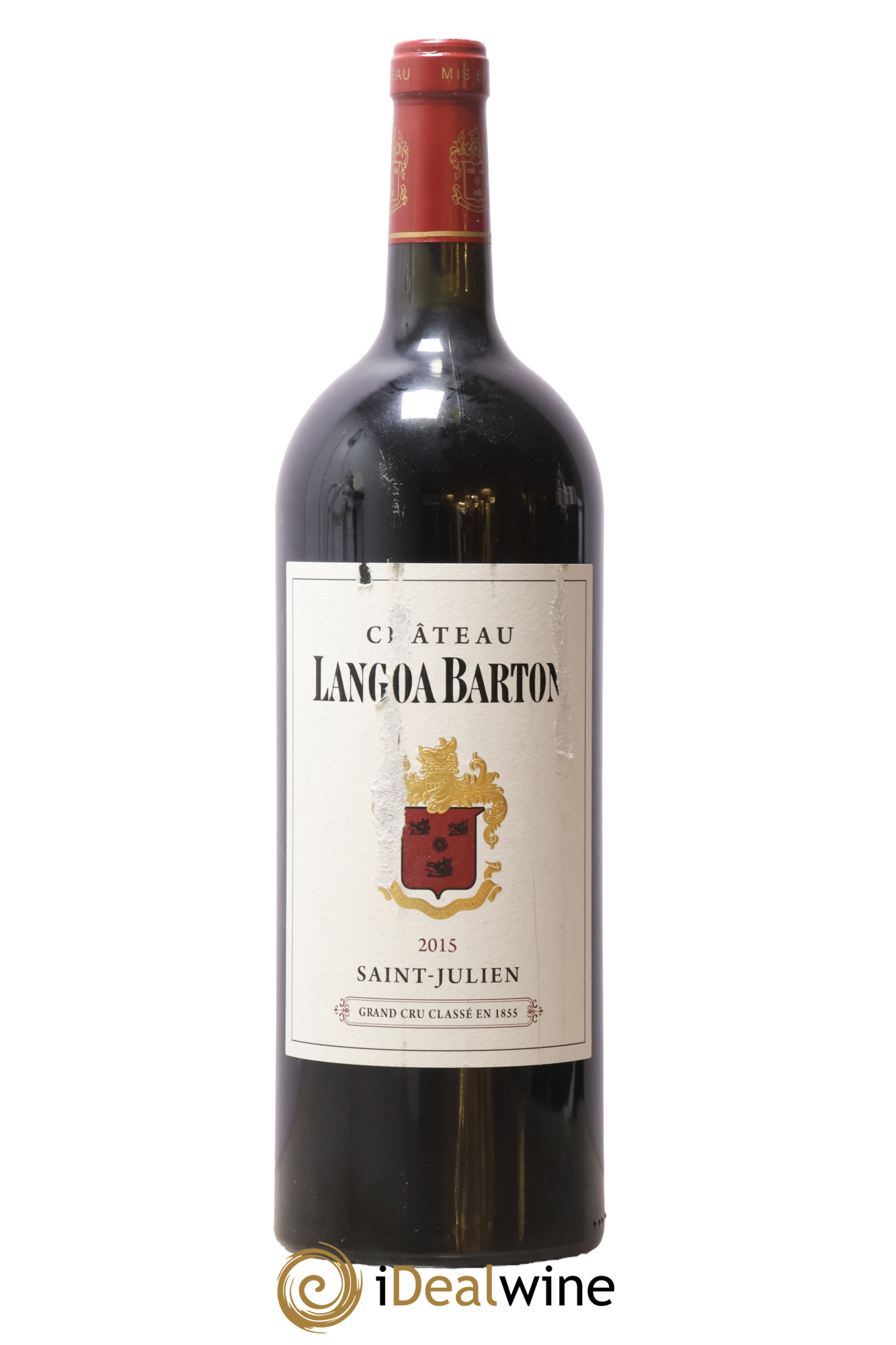 Château Langoa Barton 3ème Grand Cru Classé 2015 - Lot de 1 magnum - 0