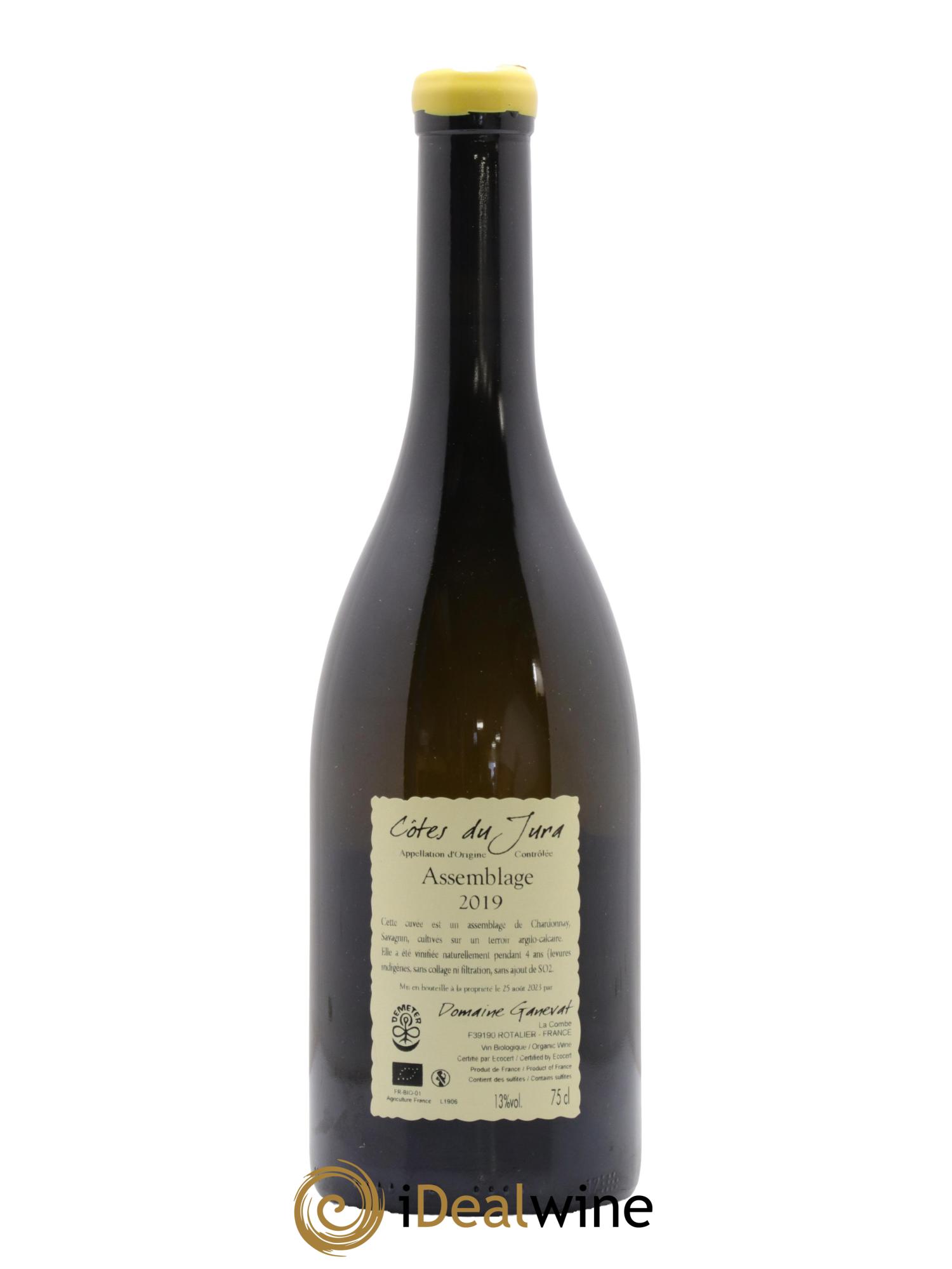Côtes du Jura Cuvée Orégane Jean-François Ganevat (Domaine) 2019 - Lot de 1 bouteille - 1