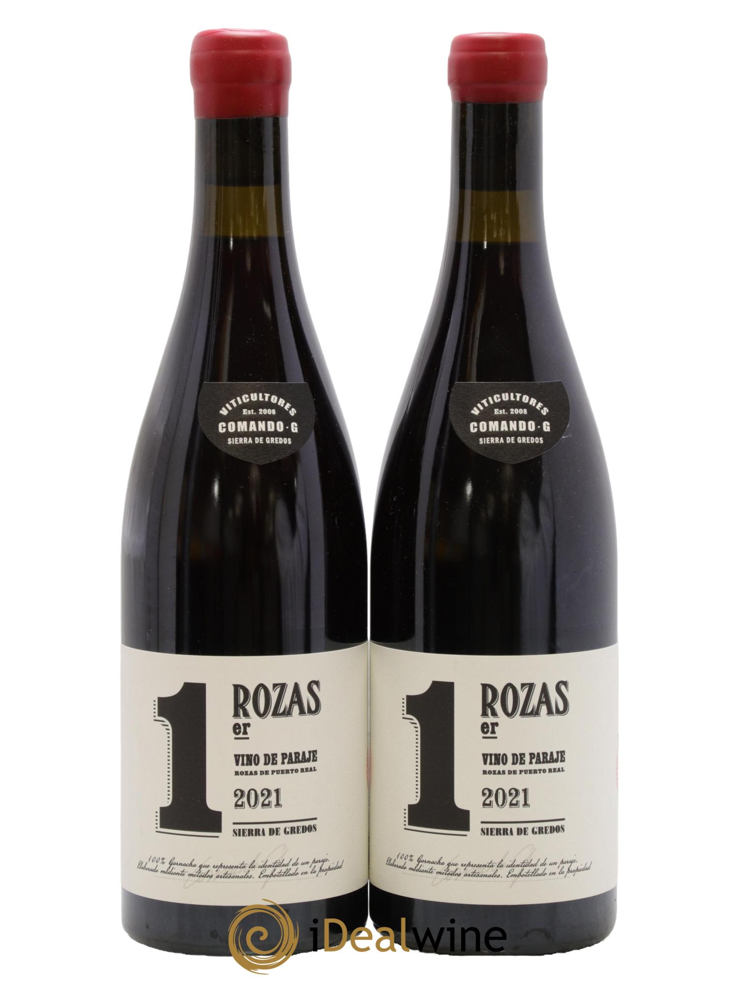 Vinos de Madrid DO Rozas 1er Comando G 2021 - Posten von 2 Flaschen - 0