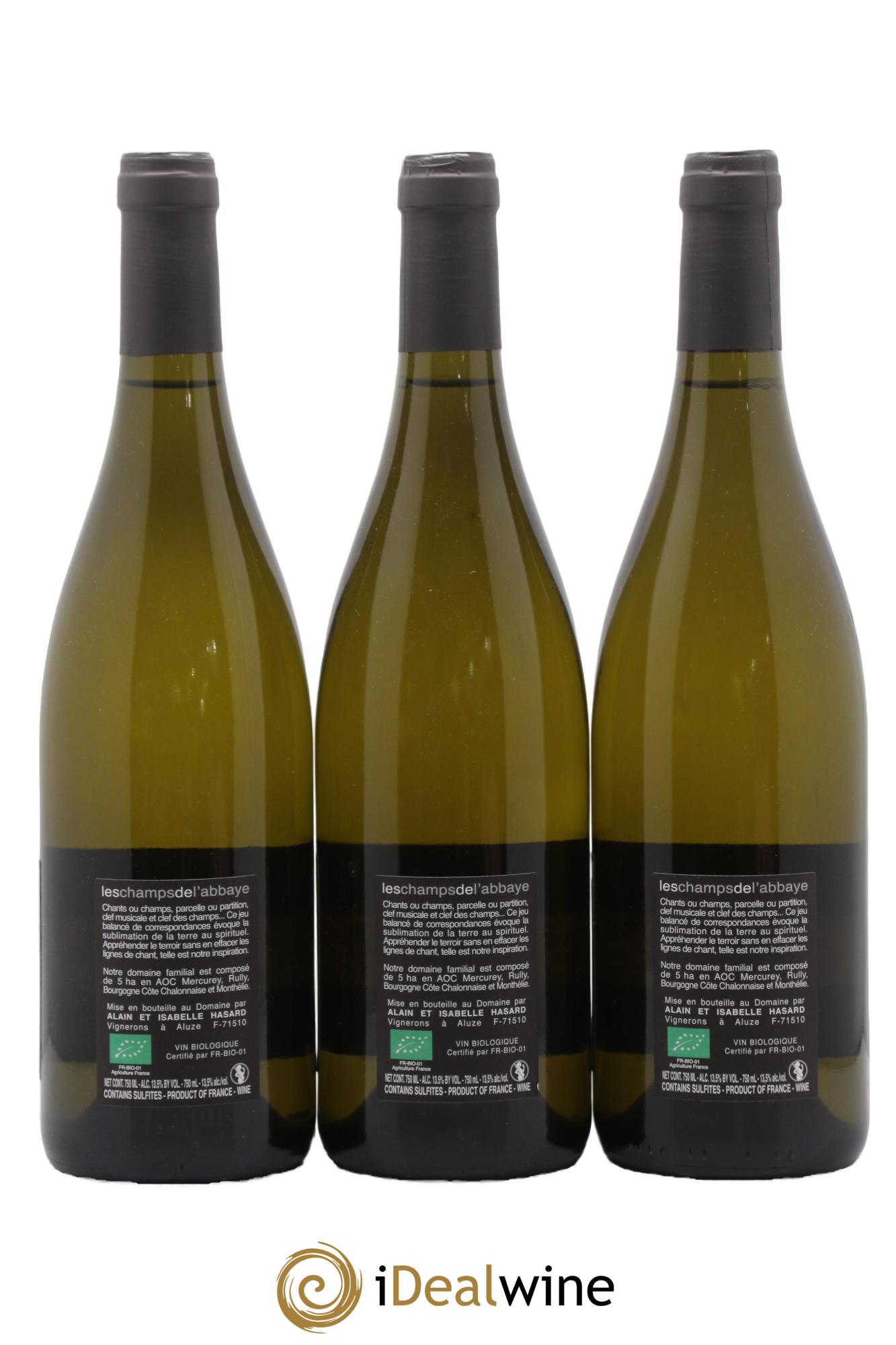 Rully Les Champs De L'Abbaye Chatalienne 2023 - Lot de 3 bouteilles - 1