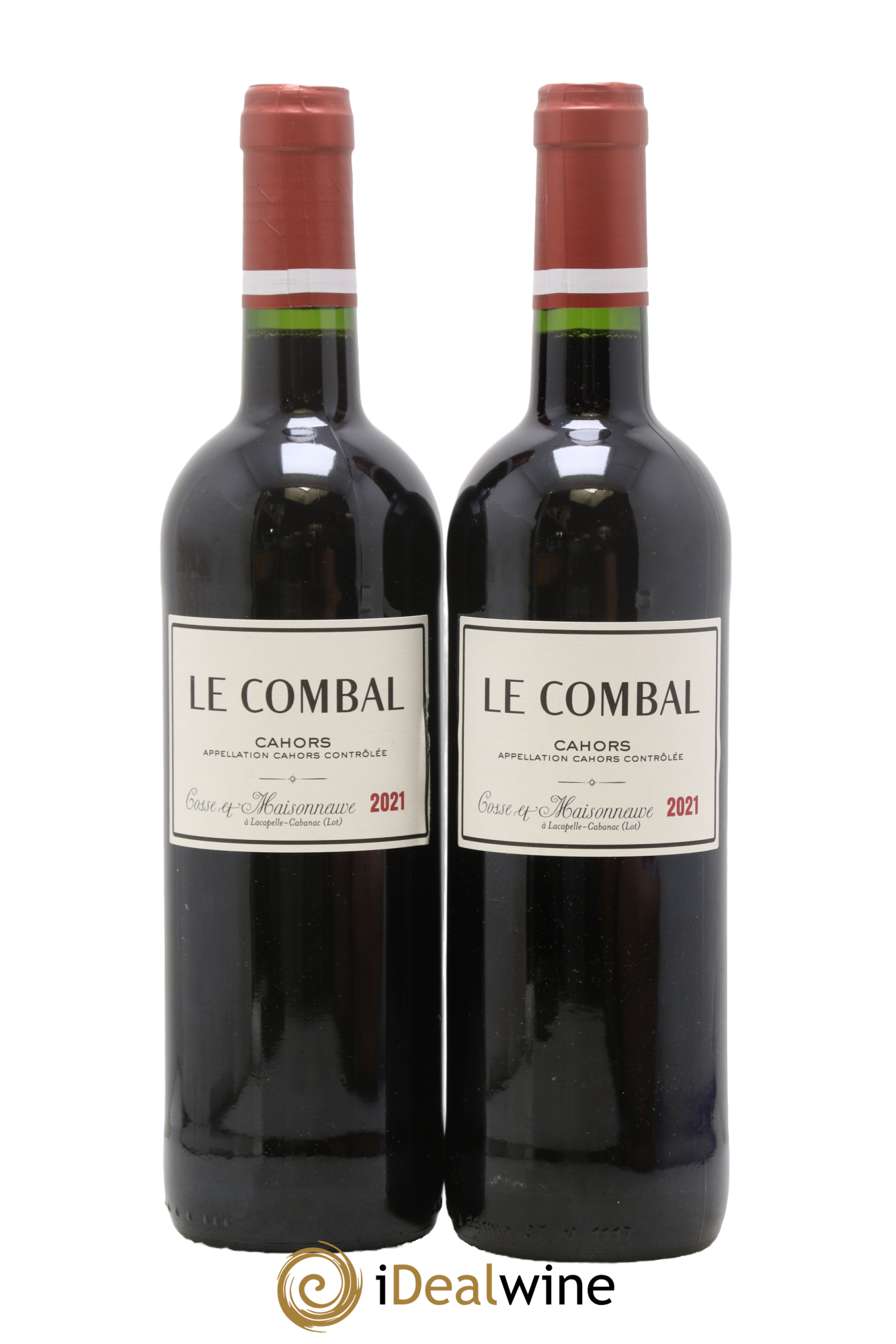 Cahors Le Combal Cosse-Maisonneuve (Domaine) 2021 - Lot de 2 bouteilles - 0