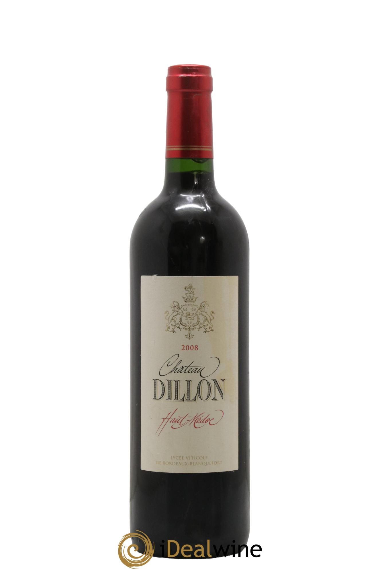 Château Dillon Cru Bourgeois 2008 - Posten von 1 Flasche - 0
