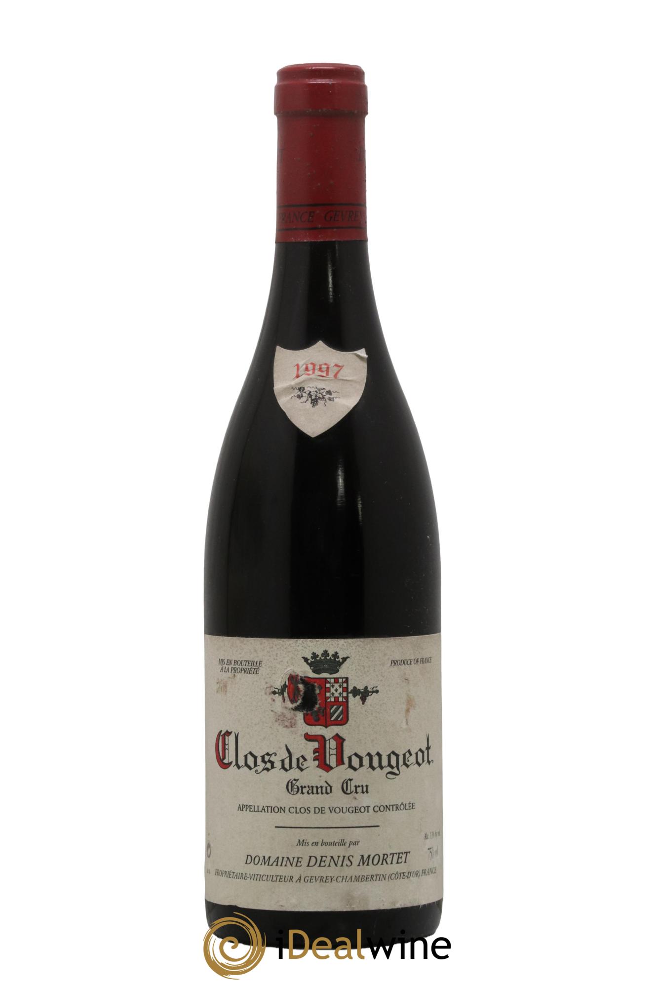 Clos de Vougeot Grand Cru Denis Mortet (Domaine) 1997 - Lotto di 1 bottiglia - 0
