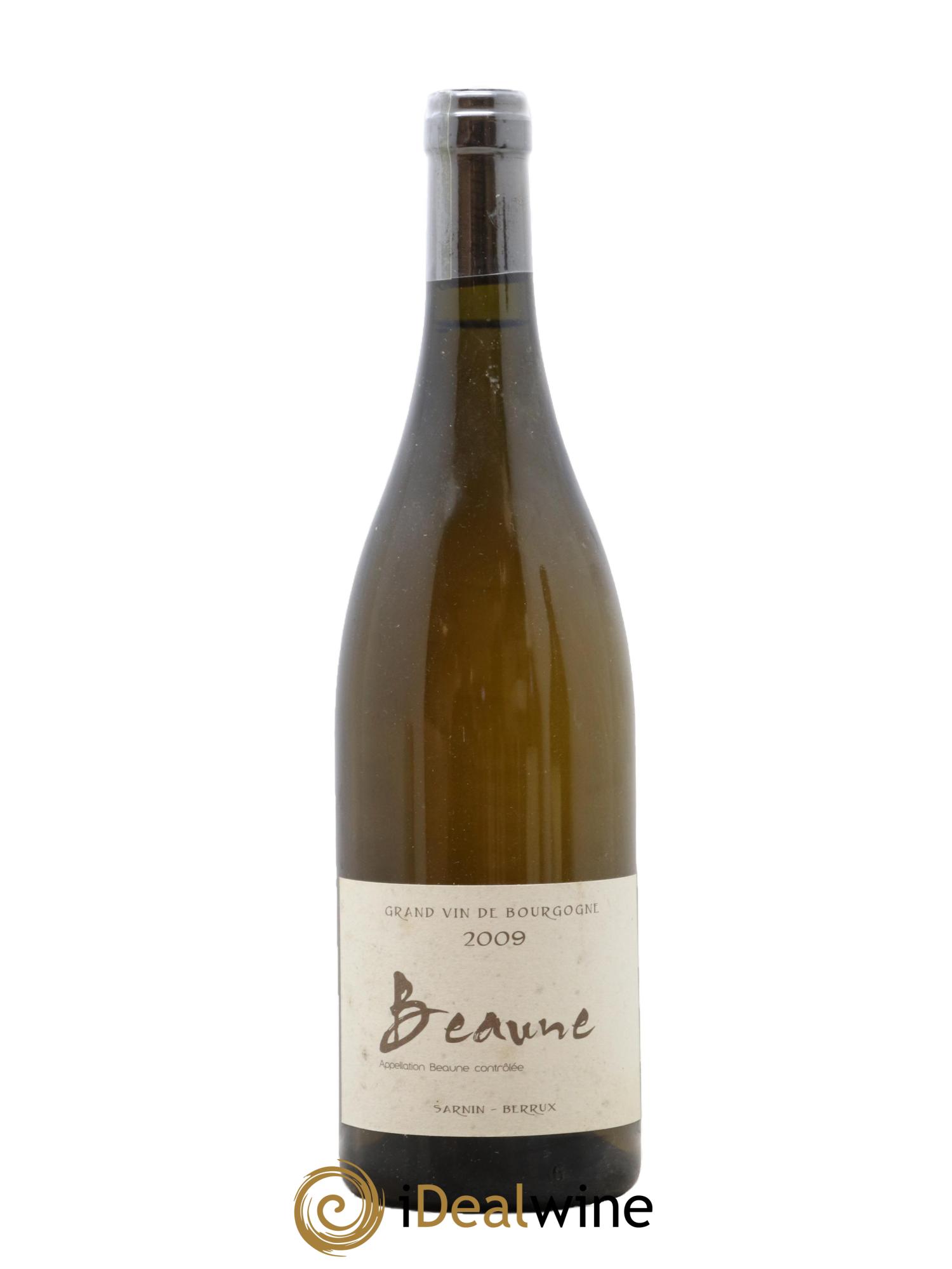 Beaune Sarnin Berrux 2009 - Lot de 1 bouteille - 0