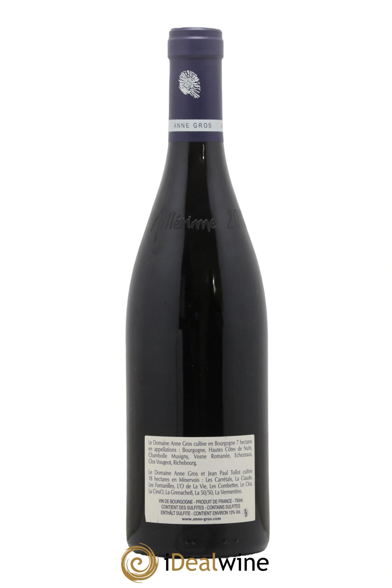 Richebourg Grand Cru Anne Gros 2018 - Lot de 1 bouteille - 1
