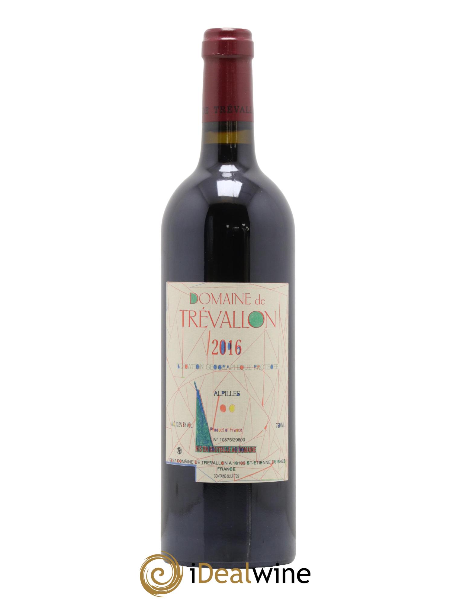 Alpilles Trévallon (Domaine de) Eloi Dürrbach 2016 - Lot de 1 bouteille - 0