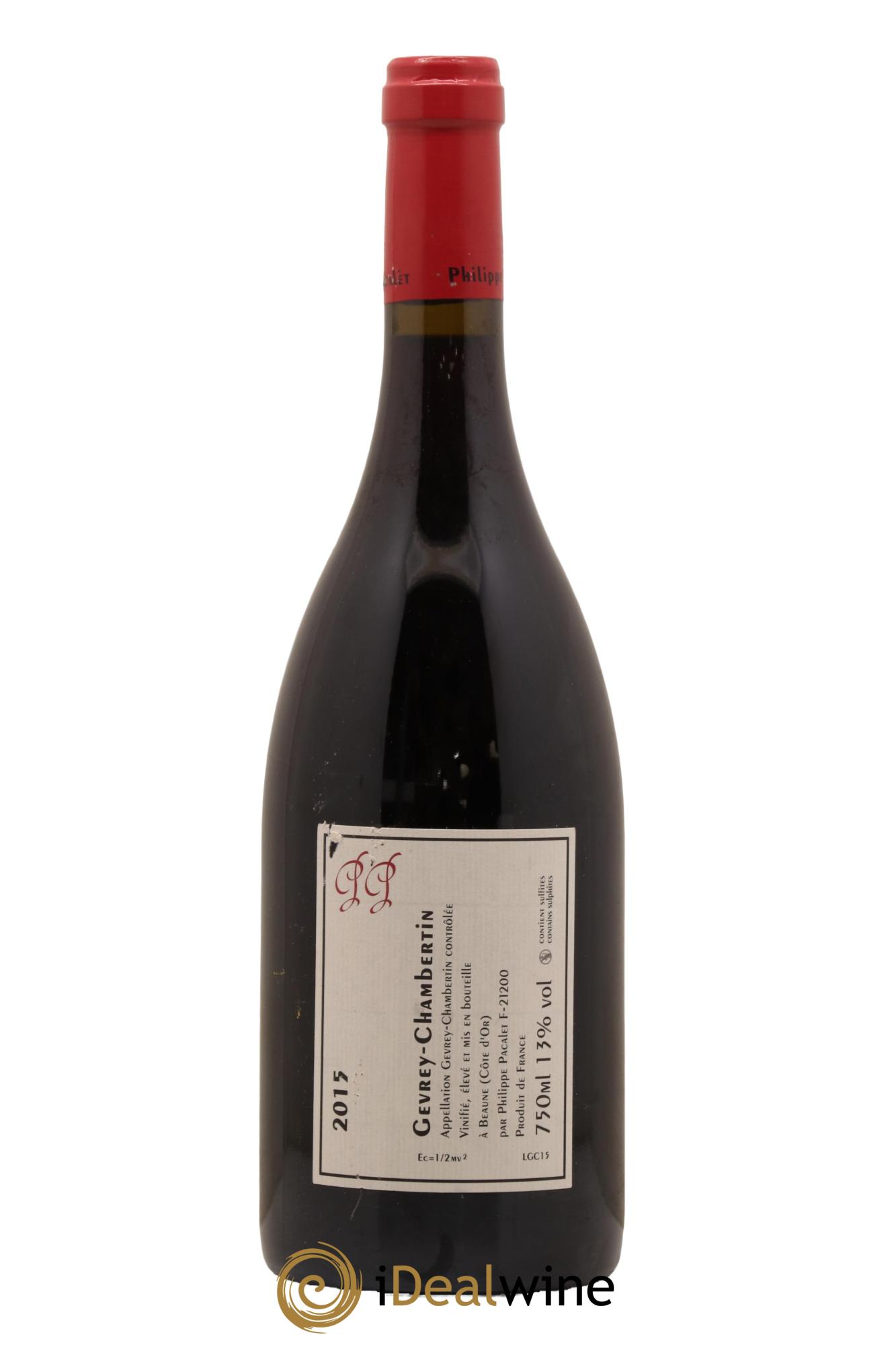 Gevrey-Chambertin Philippe Pacalet 2015 - Lotto di 1 bottiglia - 1