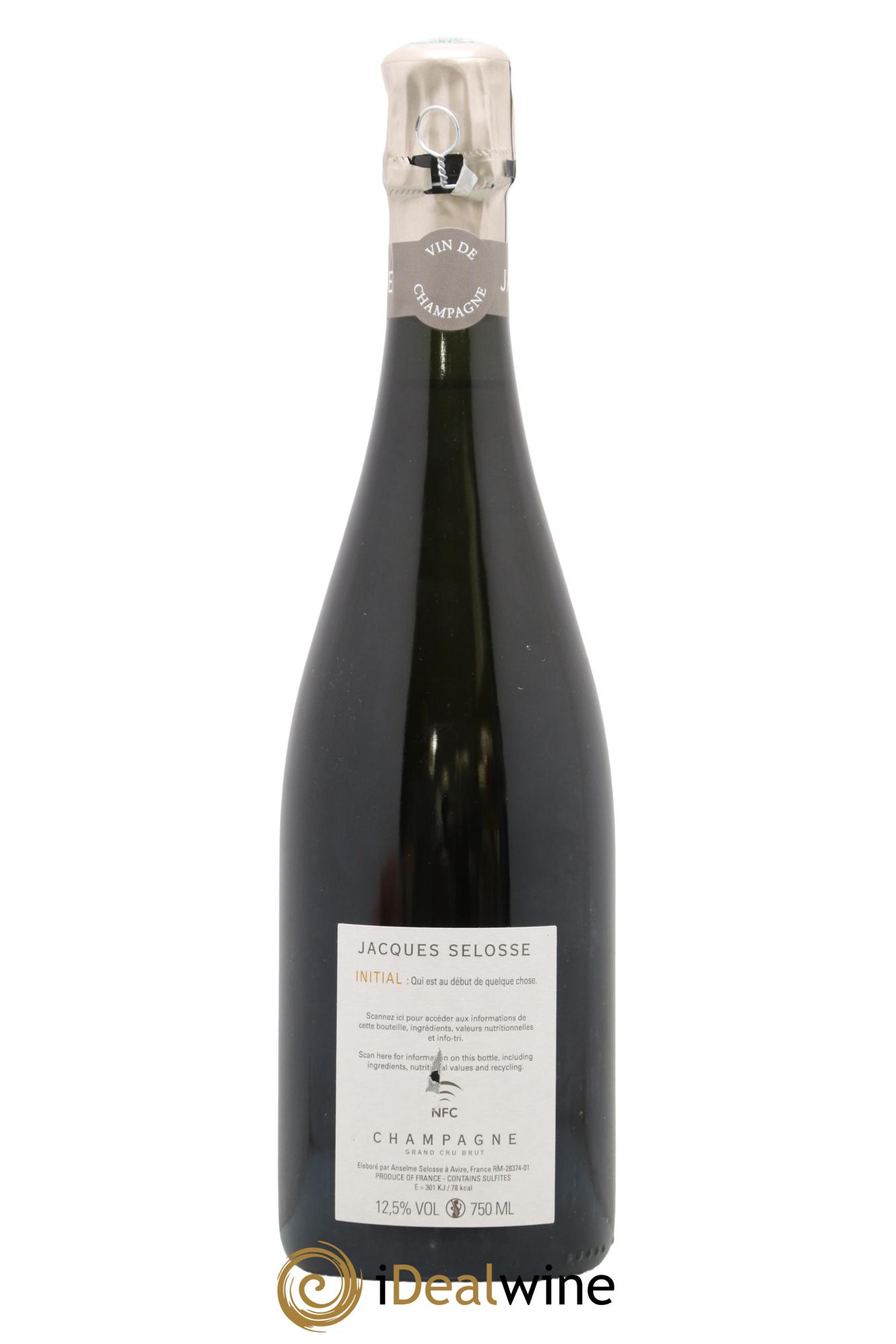 Initial Brut Jacques Selosse - Lot of 1 bottle - 1