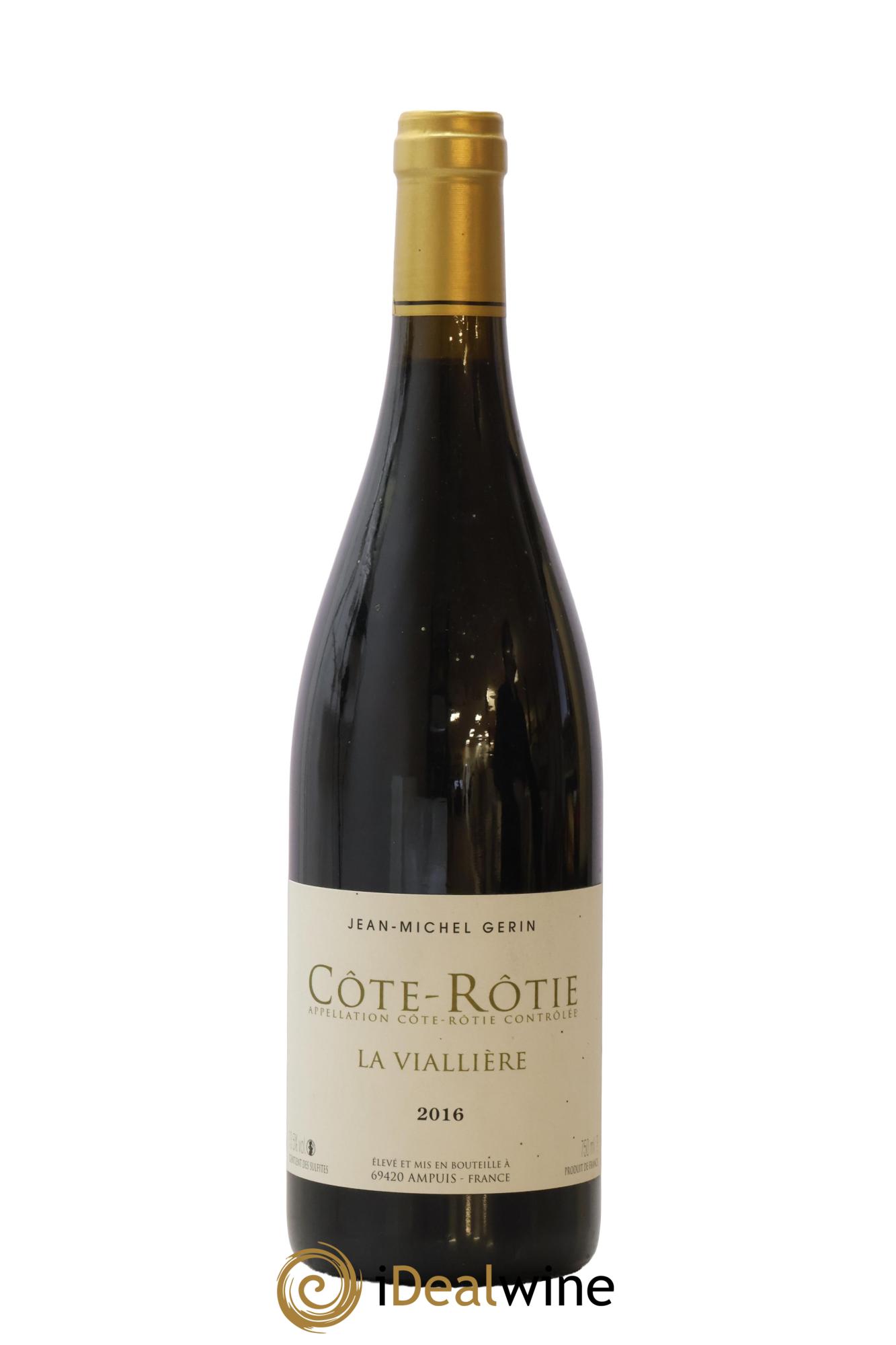 Côte-Rôtie La Viallière Jean-Michel Gerin 2016 - Lot de 1 bouteille - 0