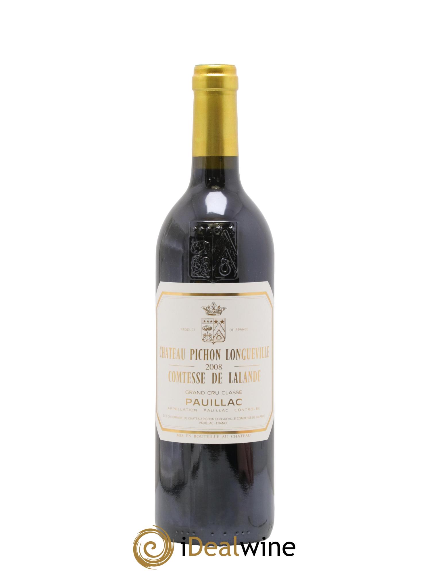 Château Pichon Longueville Comtesse de Lalande 2ème Grand Cru Classé 2008 - Lot of 1 bottle - 0