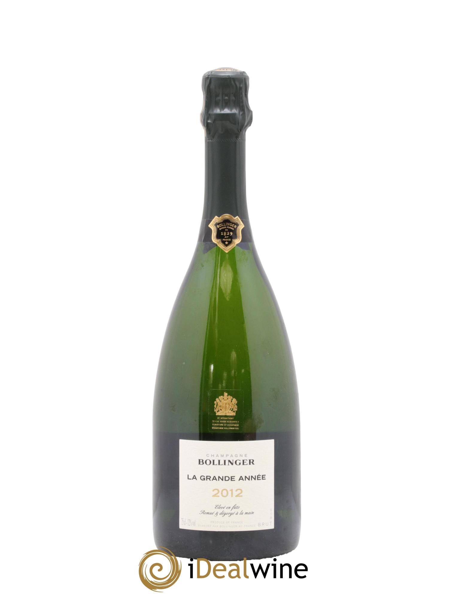 Grande Année Brut Bollinger 2012 - Lot of 1 bottle - 1