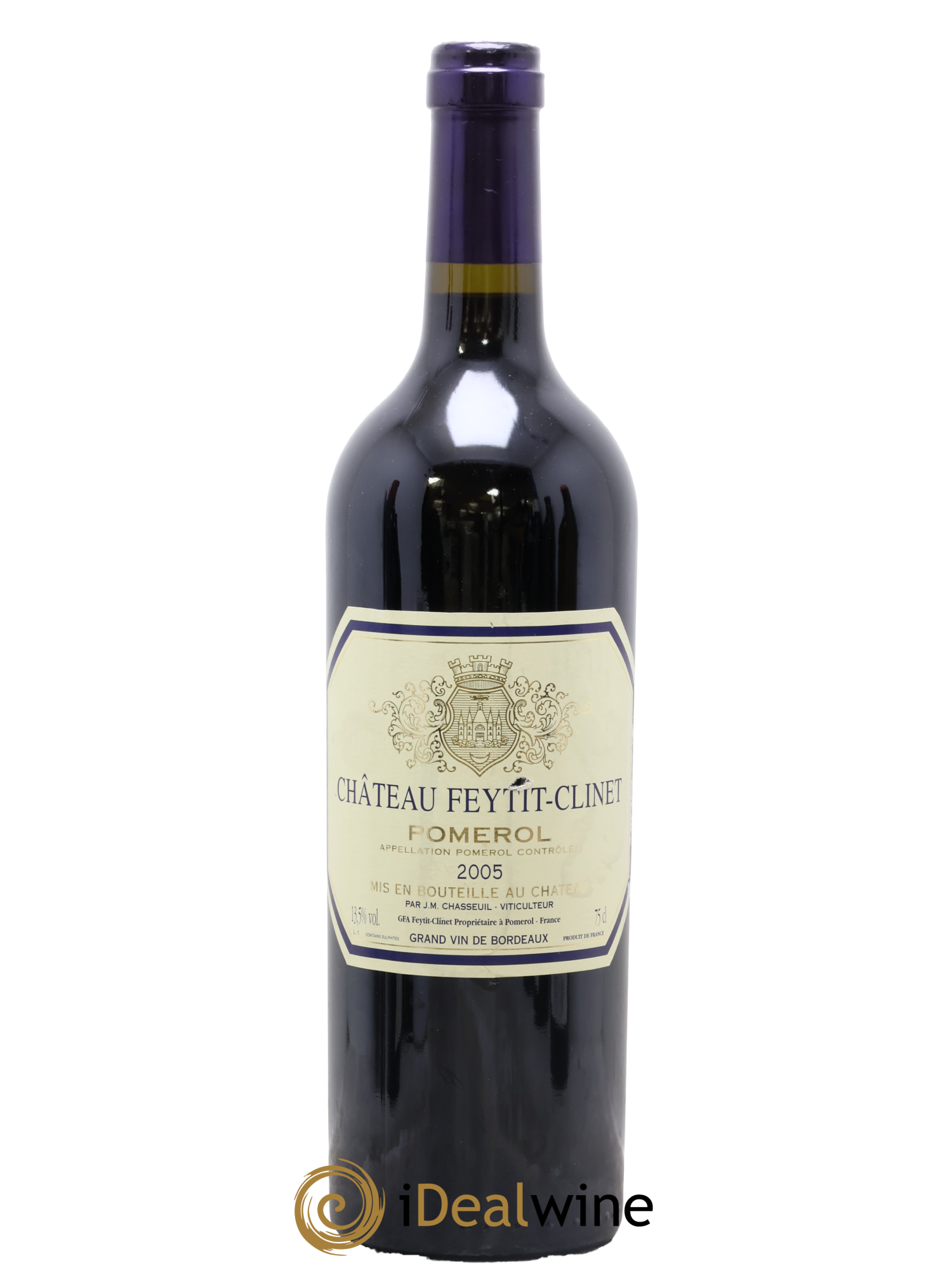 Château Feytit-Clinet 2005 - Lot de 1 bouteille - 0
