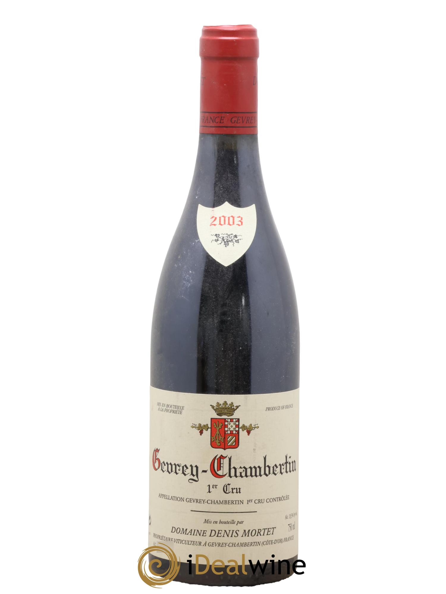 Gevrey-Chambertin 1er Cru Denis Mortet (Domaine) 2003 - Lotto di 1 bottiglia - 0