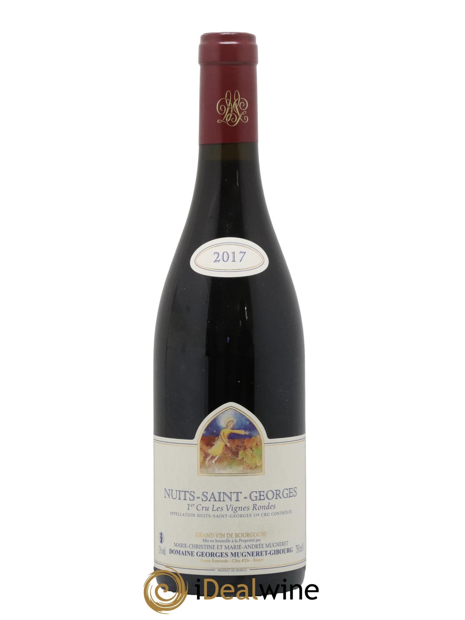 Nuits-Saint-Georges 1er Cru Les Vignes Rondes Mugneret-Gibourg (Domaine) 2017 - Lot de 1 bouteille - 0