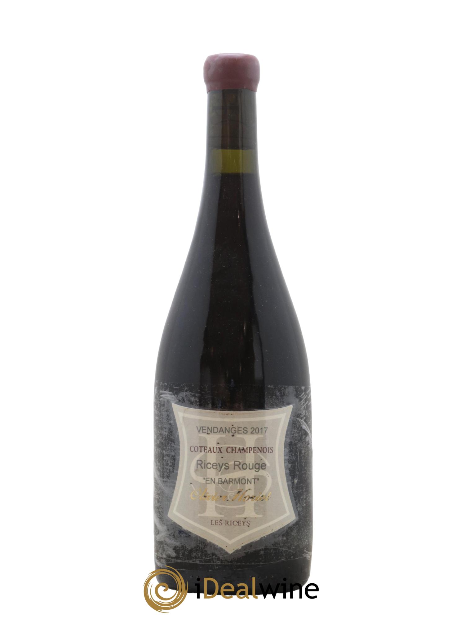 Coteaux Champenois Riceys en Barmont Olivier Horiot 2017 - Lot of 1 bottle - 0