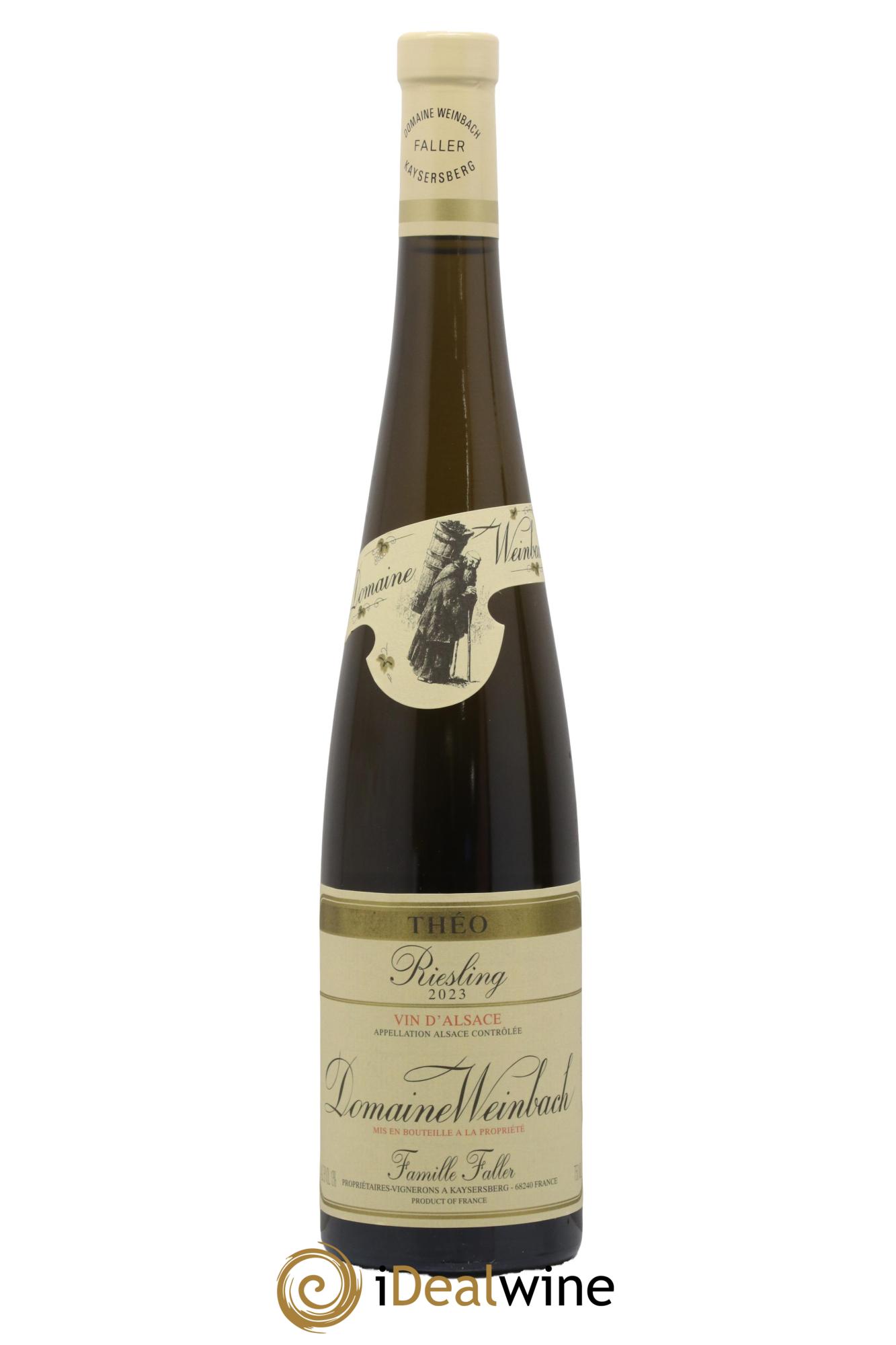 Alsace Riesling Cuvée Théo Weinbach (Domaine) 2023 - Posten von 1 Flasche - 0