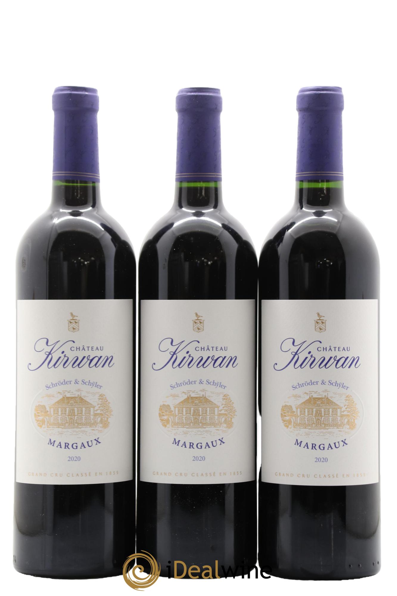 Château Kirwan 3ème Grand Cru Classé 2020 - Lot de 6 bouteilles - 2