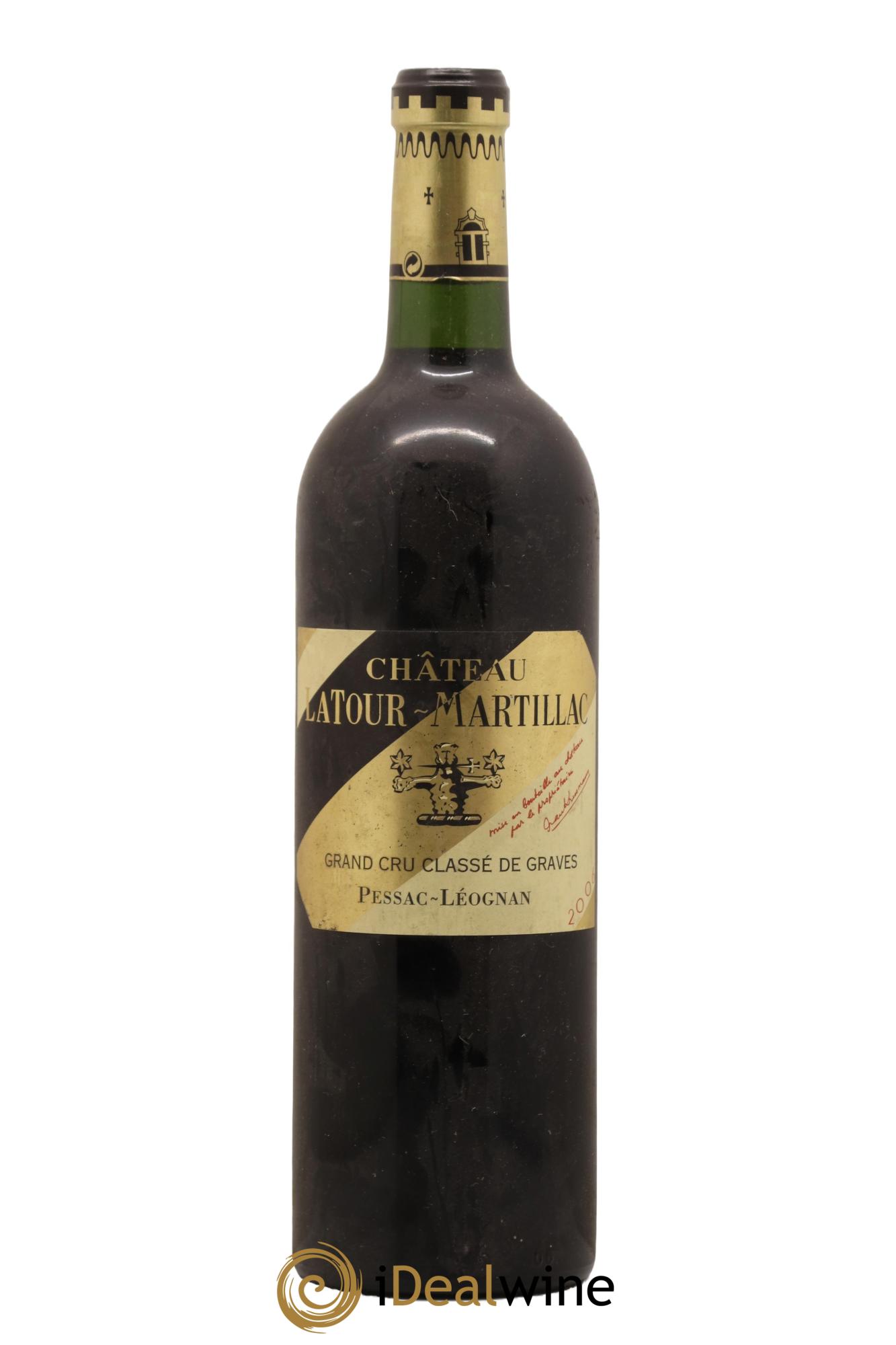 Château Latour-Martillac Cru Classé de Graves 2006 - Lot de 1 bouteille - 0