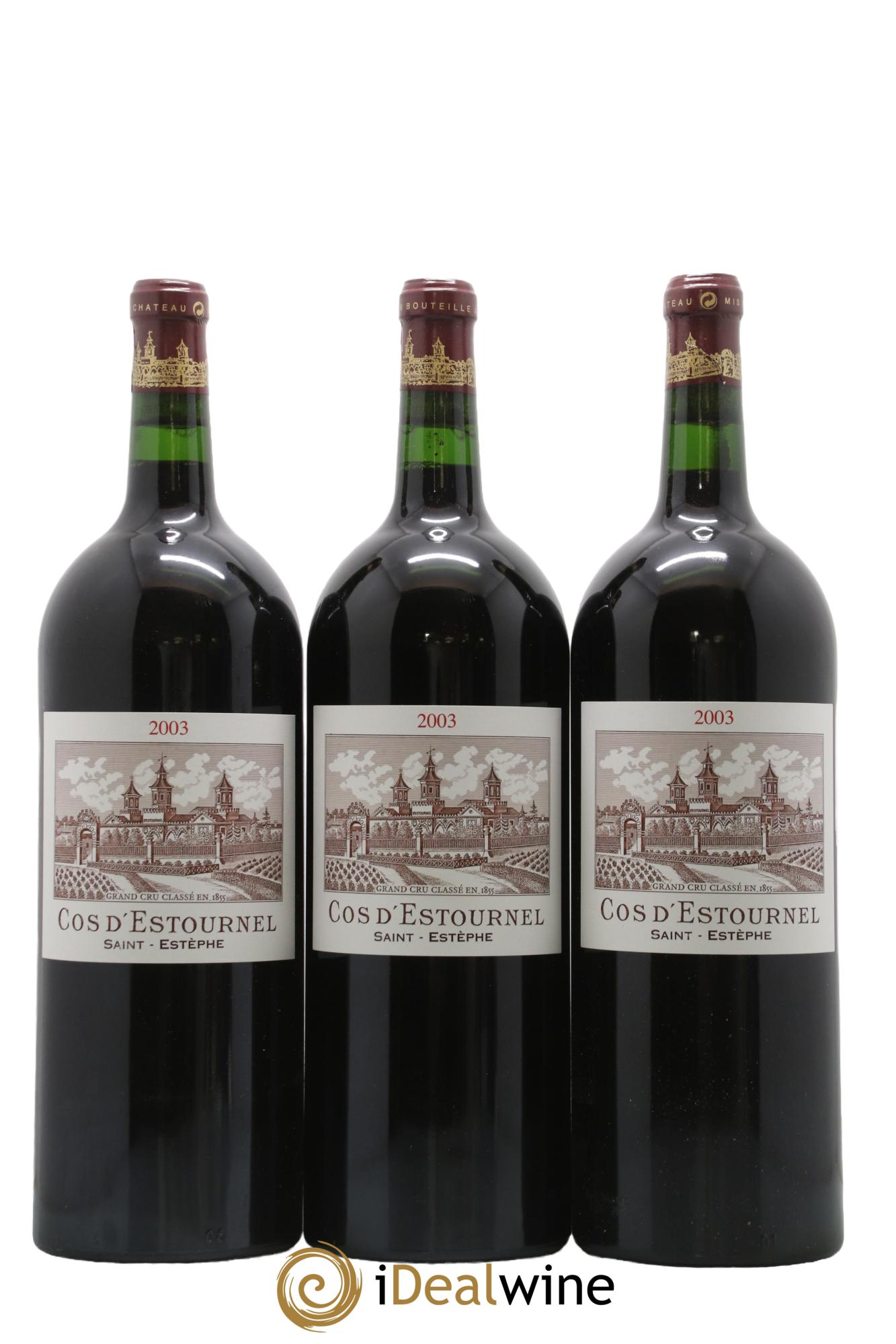 Cos d'Estournel 2ème Grand Cru Classé 2003 - Lot of 6 magnums - 3