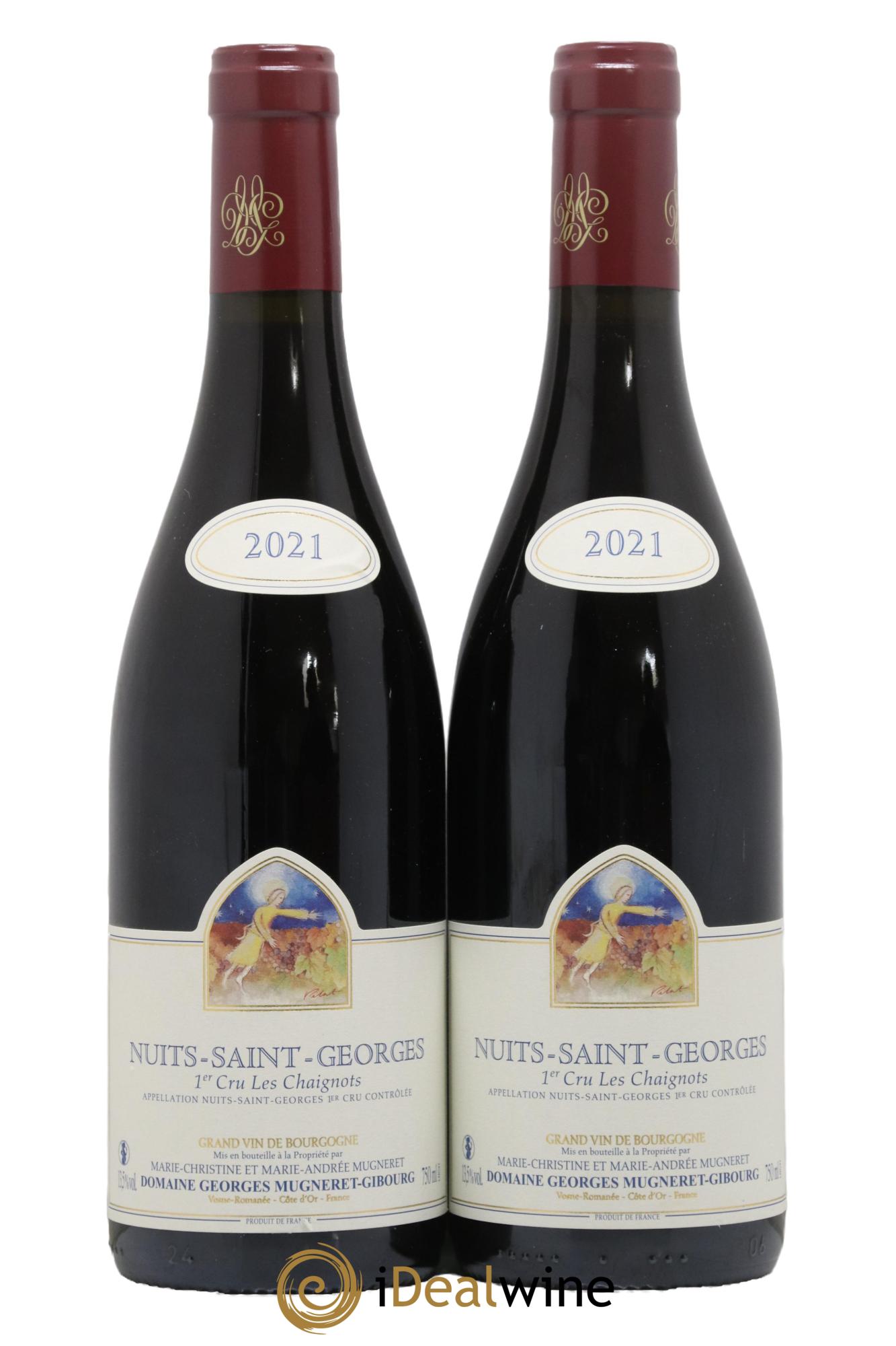 Nuits-Saint-Georges 1er Cru Les Chaignots Georges Mugneret (Domaine) 2021 - Lot de 2 bouteilles - 0