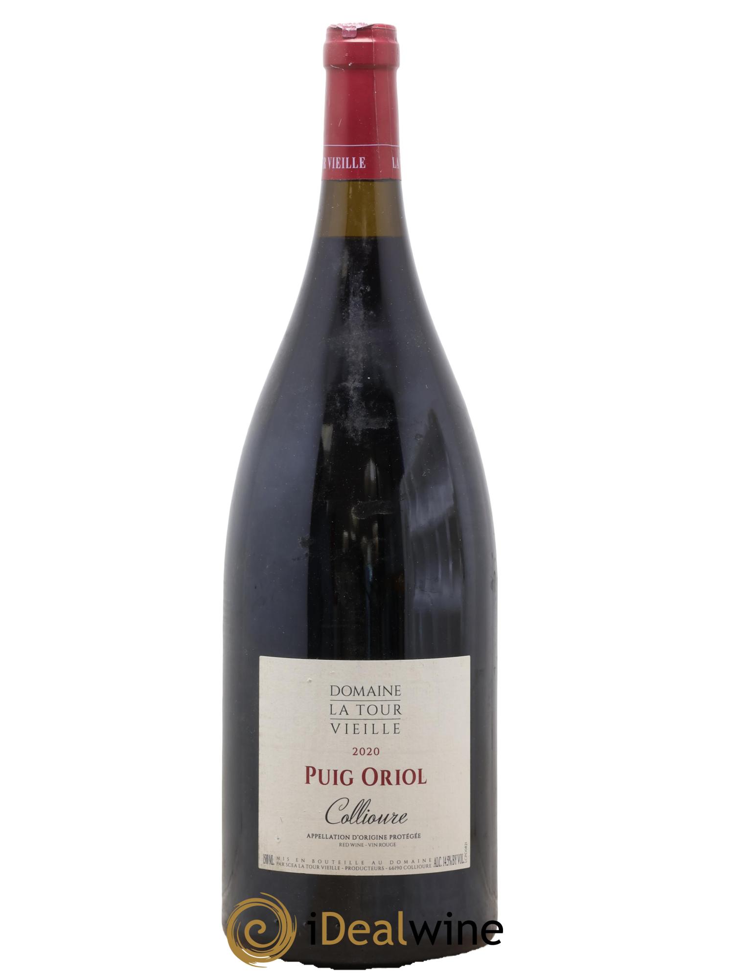 Collioure Puig Oriol Domaine La Tour Vieille 2020 - Lot de 1 magnum - 0