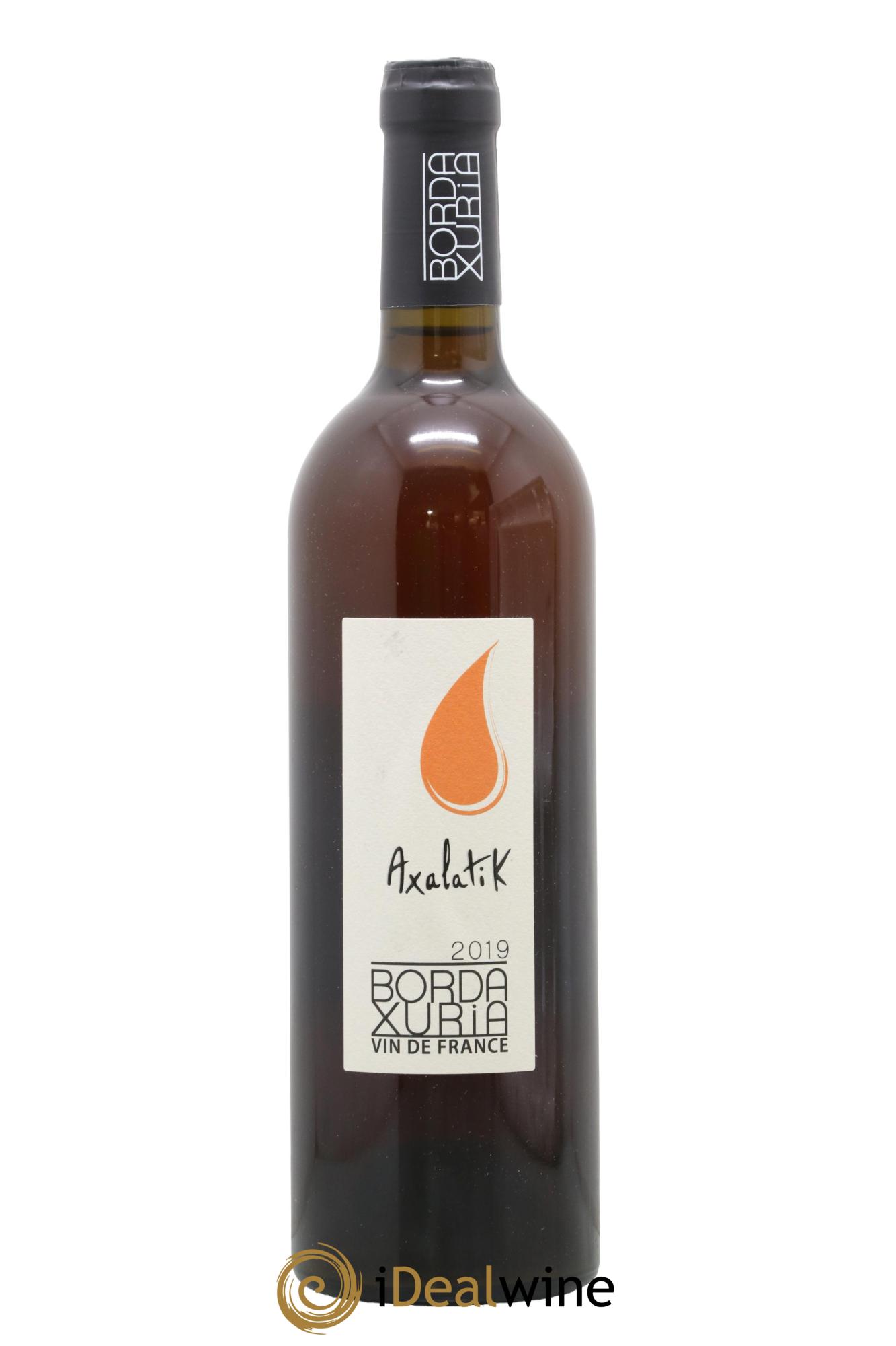 Vin de France Axalatik Domaine Bordaxuria 2019 - Lot de 1 bouteille - 0