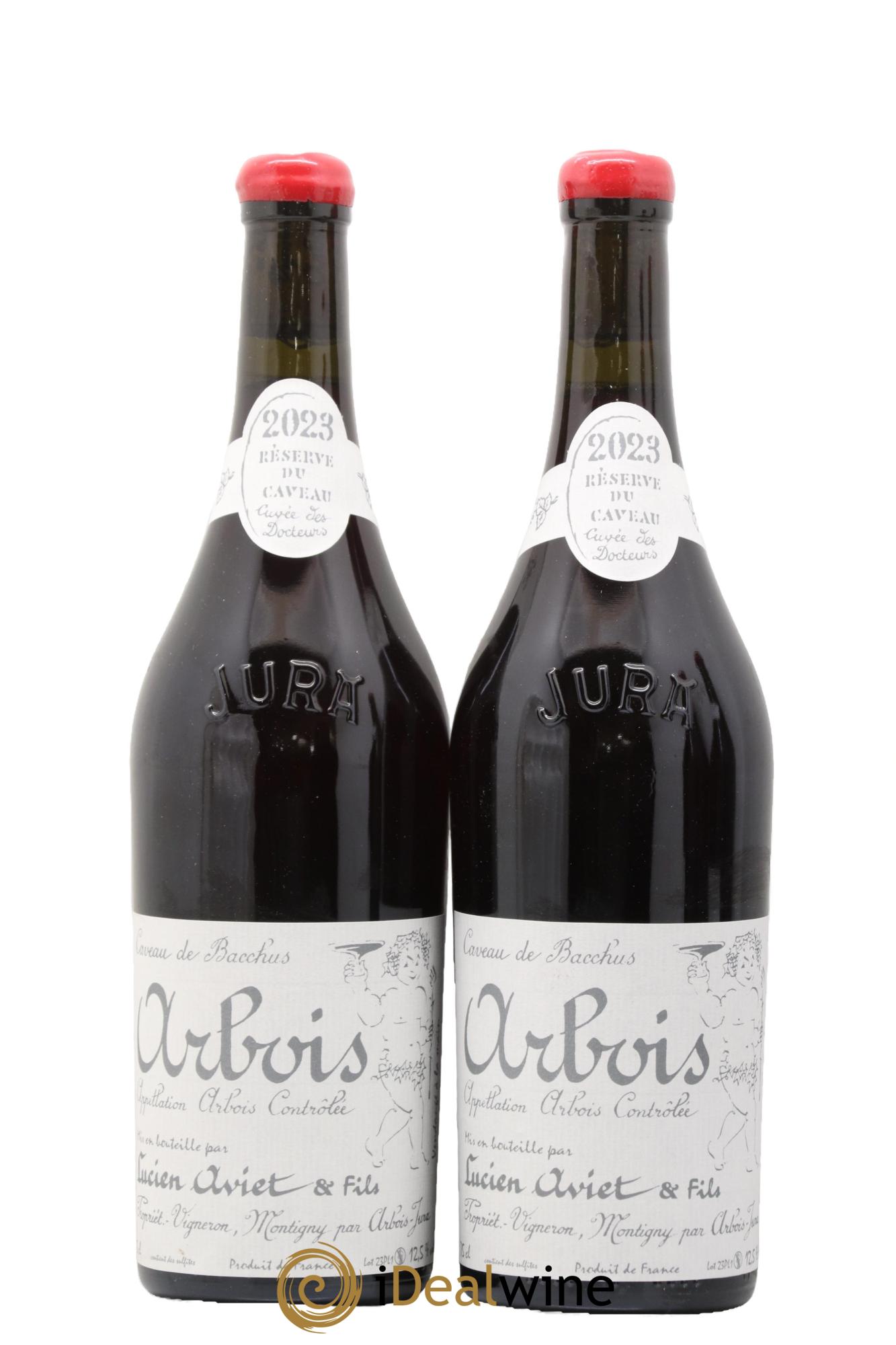 Arbois Ploussard Cuvée des Docteurs Domaine Lucien Aviet 2023 - Lot de 2 bouteilles - 0
