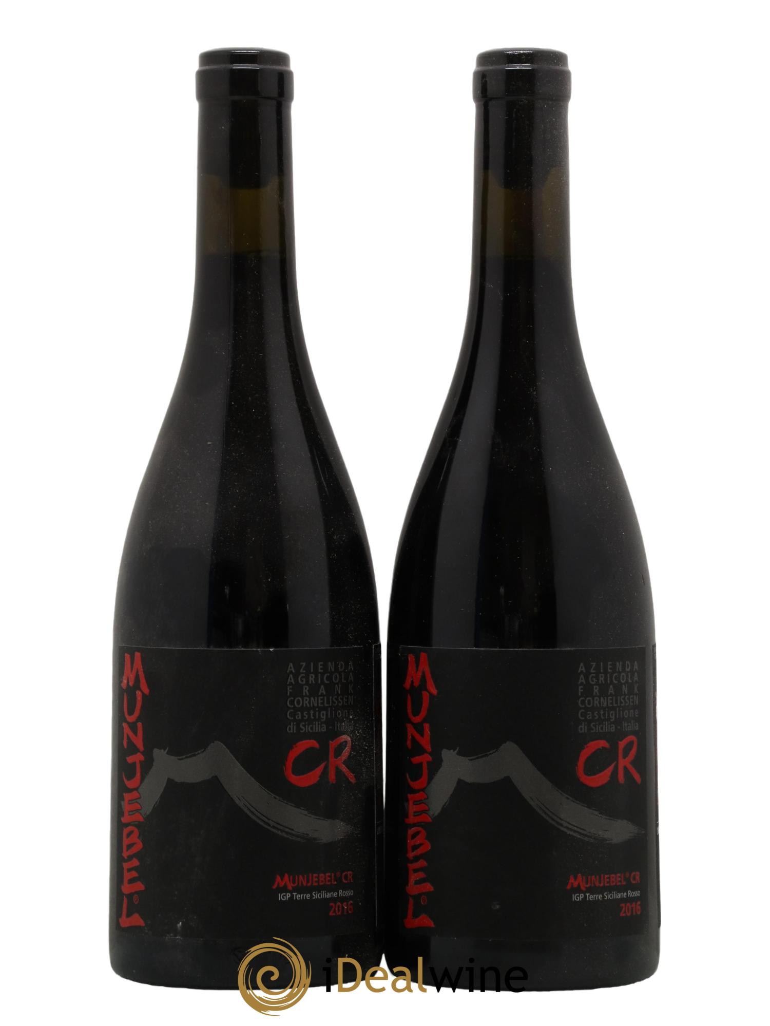 Terre Siciliane IGT Munjebel CR Frank Cornelissen 2016 - Lot de 2 bouteilles - 0