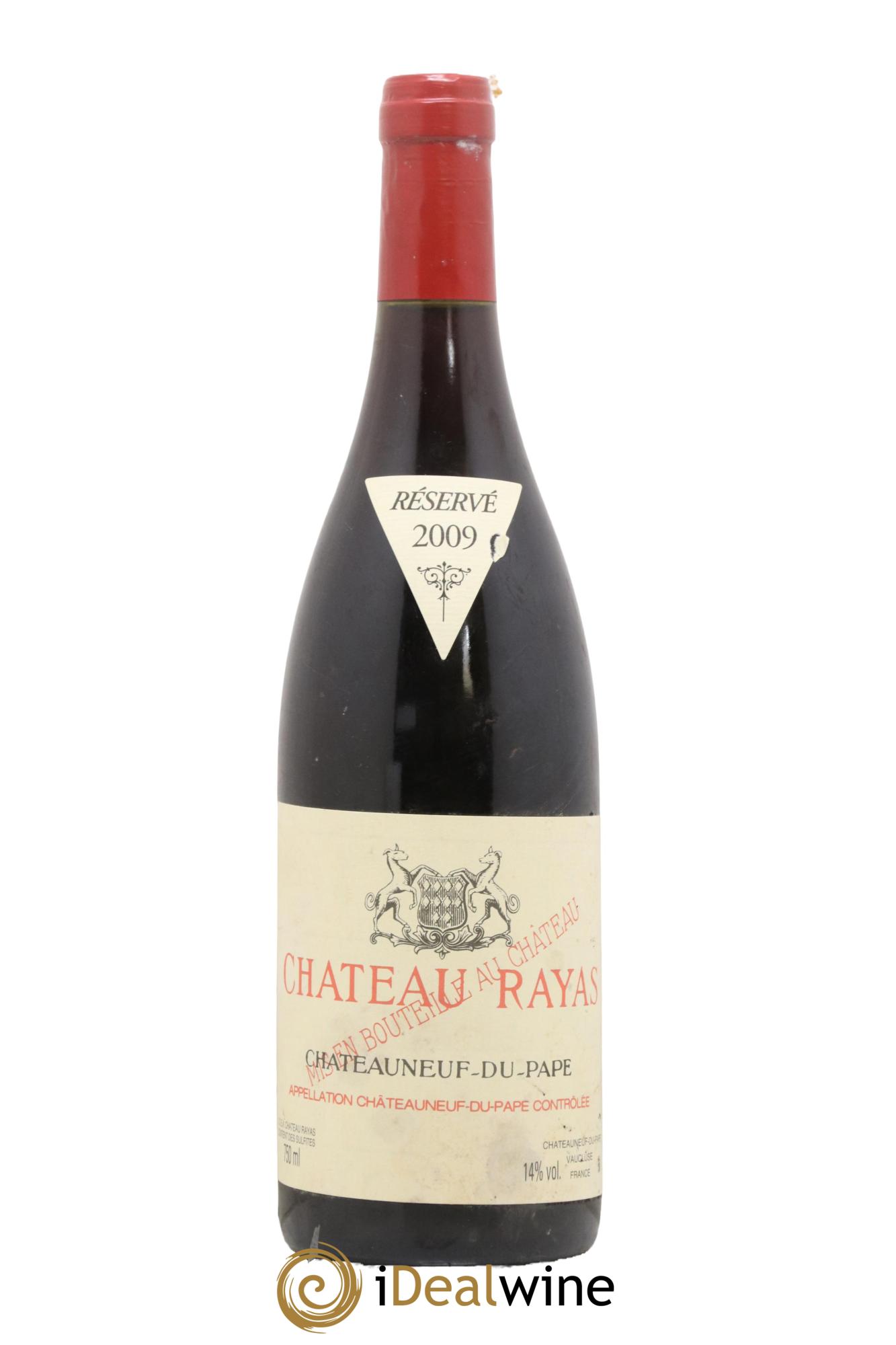 Châteauneuf-du-Pape Château Rayas Emmanuel Reynaud 2009 - Lot de 1 bouteille - 0