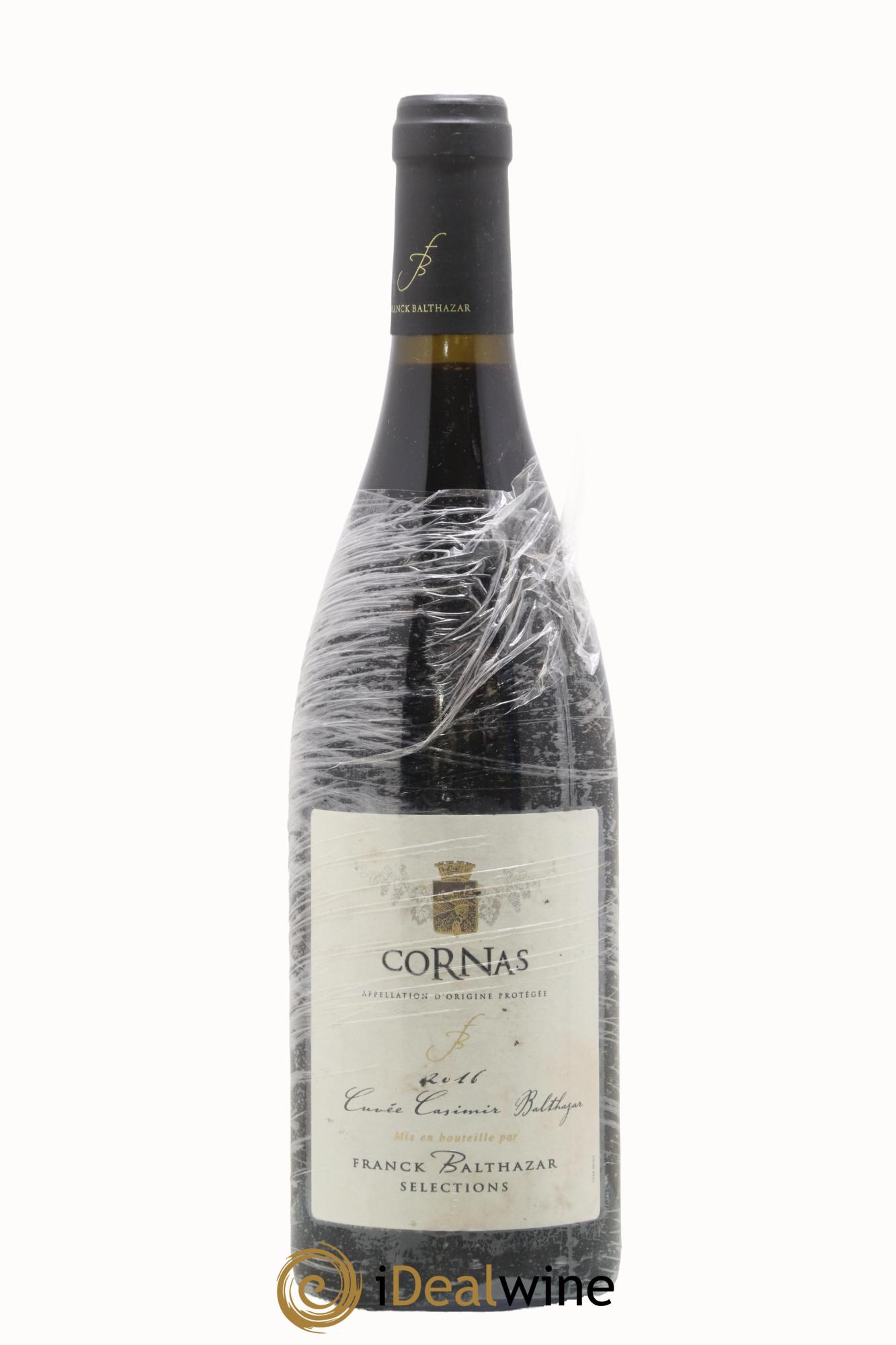 Cornas Cuvée Casimir Balthazar Franck Balthazar (Domaine) 2016 - Lot de 1 bouteille - 0
