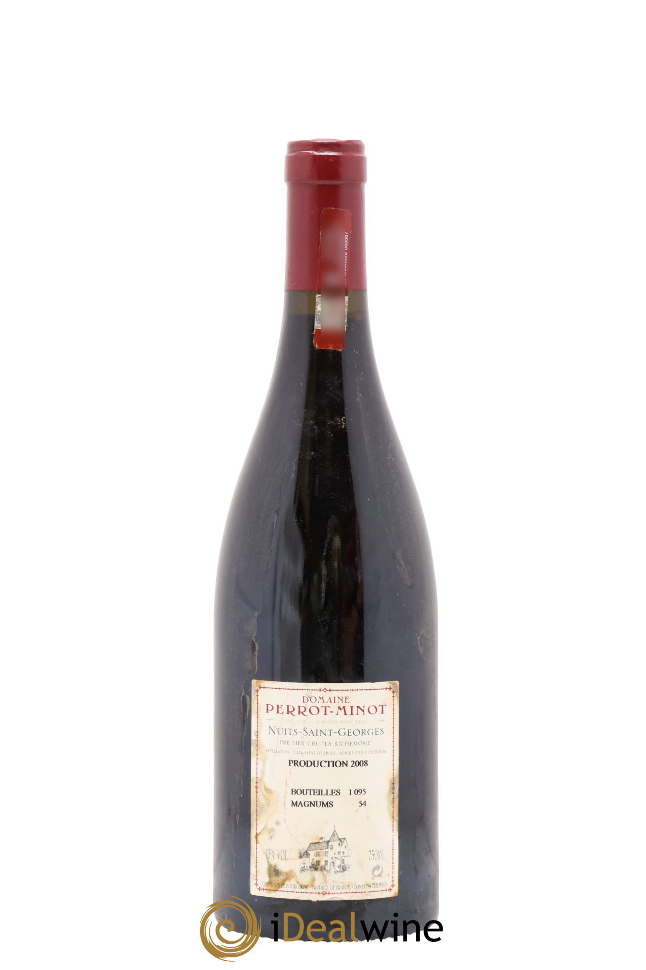 Nuits-Saint-Georges 1er Cru La Richemone Cuvée Ultra Vieilles Vignes Perrot-Minot 2008 - Lot of 1 bottle - 1