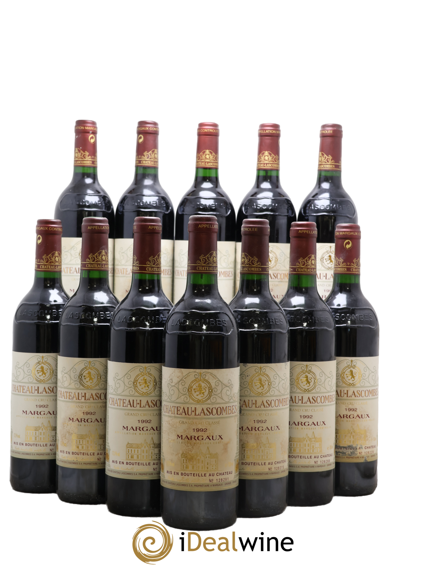 Château Lascombes 2ème Grand Cru Classé 1992 - Lot de 12 bouteilles - 0