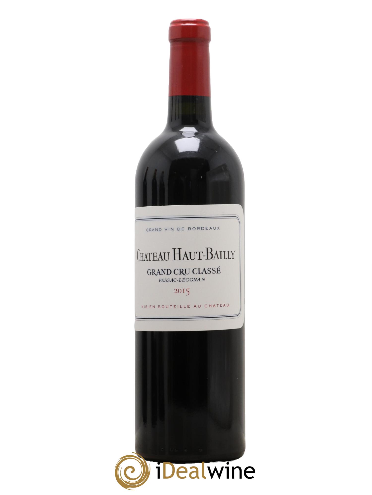 Château Haut-Bailly Cru Classé de Graves 2015 - Lot de 1 bouteille - 0