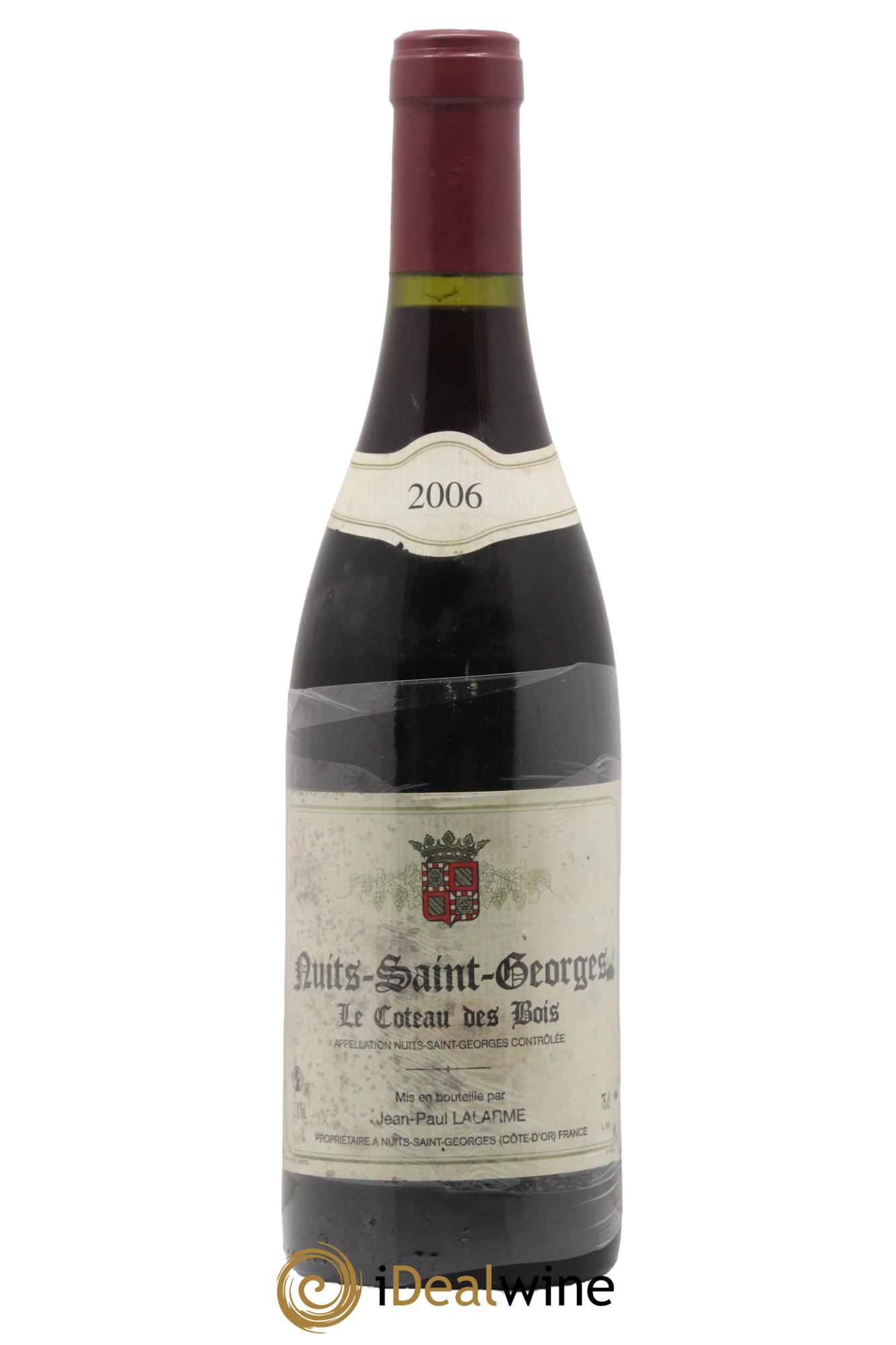 Nuits-Saint-Georges Le Coteau des Bois Jean Paul Lalarme 2006 - Lotto di 1 bottiglia - 0