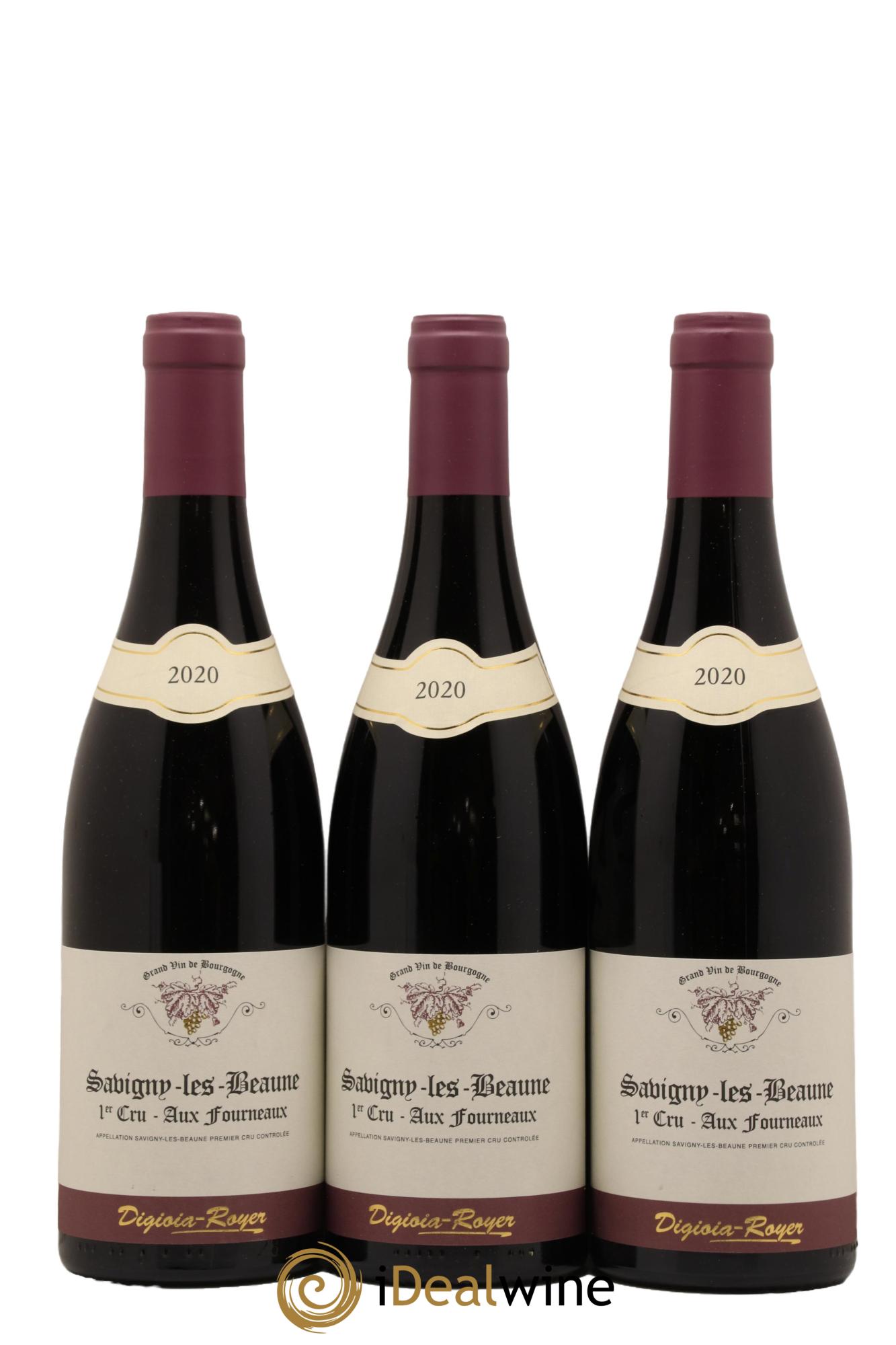 Savigny-lès-Beaune 1er Cru Aux Fourneaux Domaine Digioia Royer 2020 - Lot de 3 bouteilles - 0