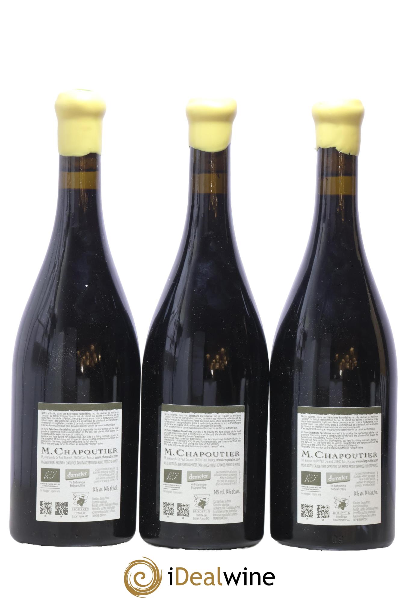 Hermitage Ermitage Le Pavillon Chapoutier 2014 - Lot of 3 bottles - 1
