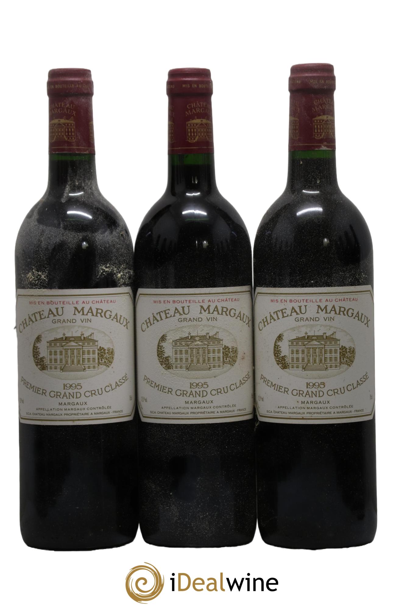 Château Margaux 1er Grand Cru Classé  1995 - Lotto di 12 bottiglie - 1