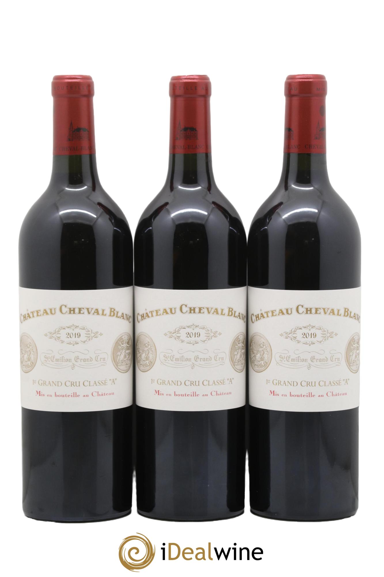 Château Cheval Blanc 1er Grand Cru Classé A  2019 - Lot de 6 bouteilles - 3