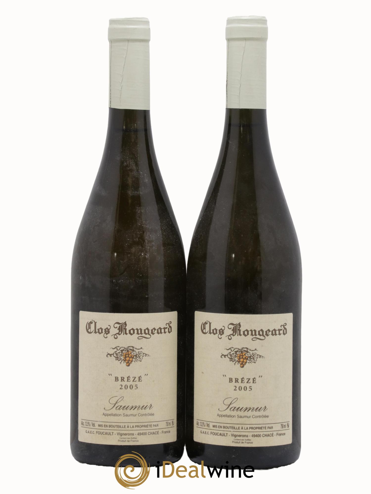 Saumur Brézé Clos Rougeard 2005 - Posten von 2 Flaschen - 0