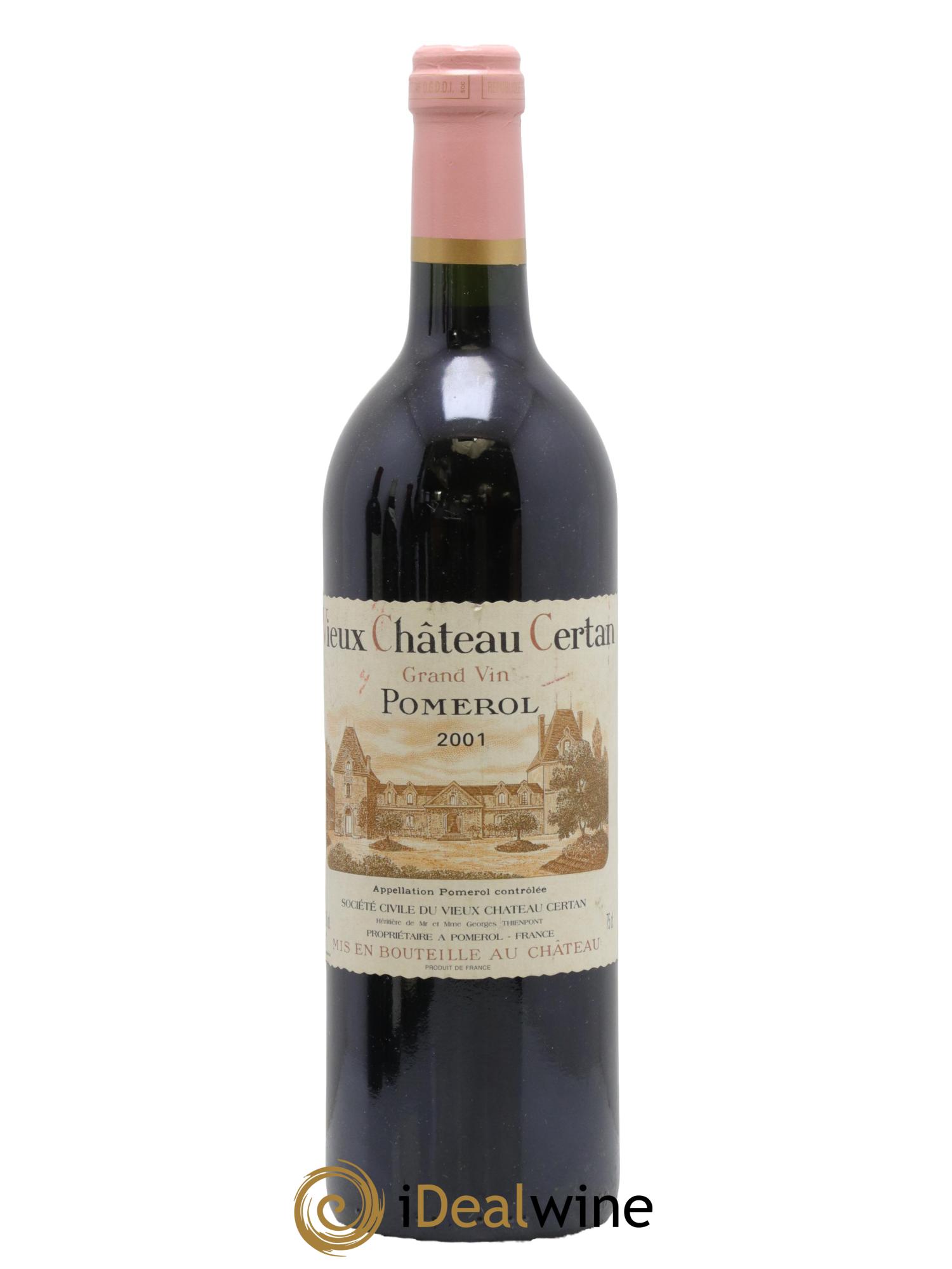 Vieux Château Certan 2001 - Lot de 1 bouteille - 0