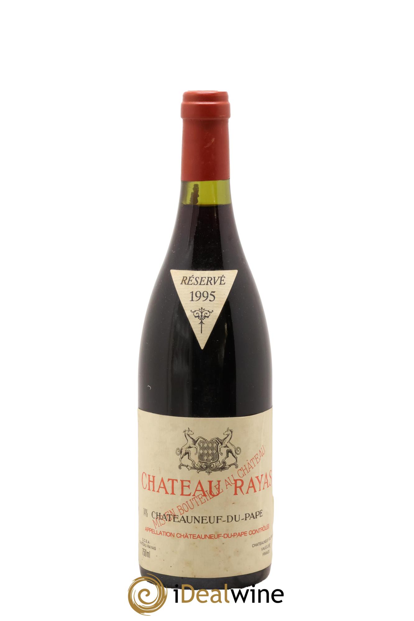 Châteauneuf-du-Pape Château Rayas Emmanuel Reynaud 1995 - Lot de 1 bouteille - 0