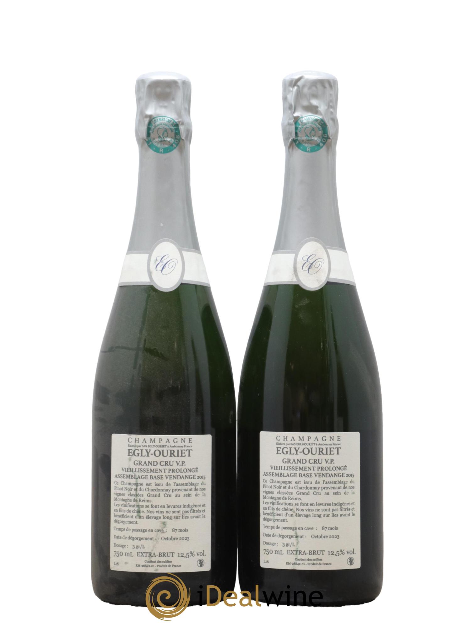 Extra-Brut VP Egly-Ouriet - Lot de 2 bouteilles - 1