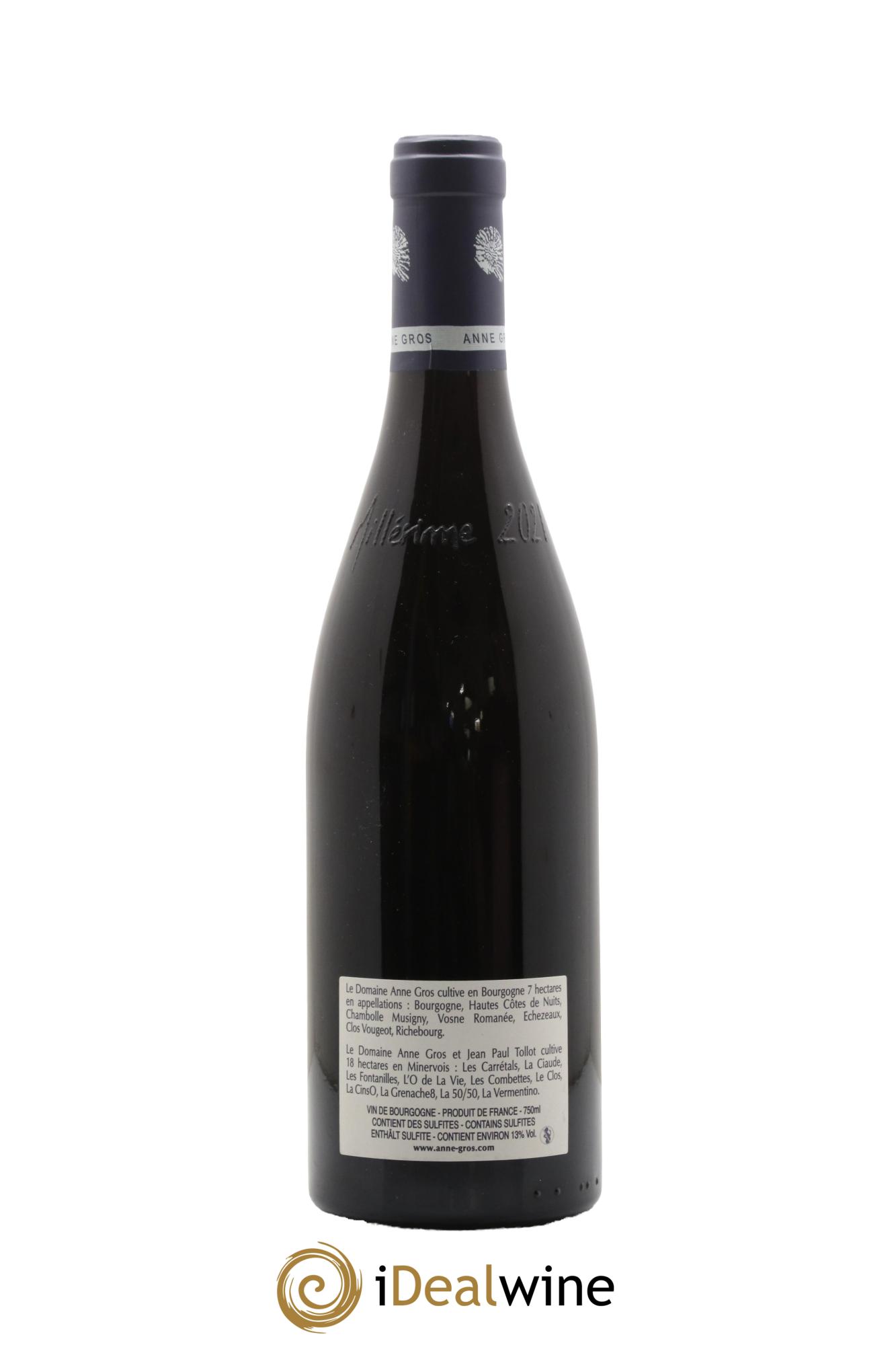 Clos de Vougeot Grand Cru Le Grand Maupertui Anne Gros 2021 - Lot of 1 bottle - 1