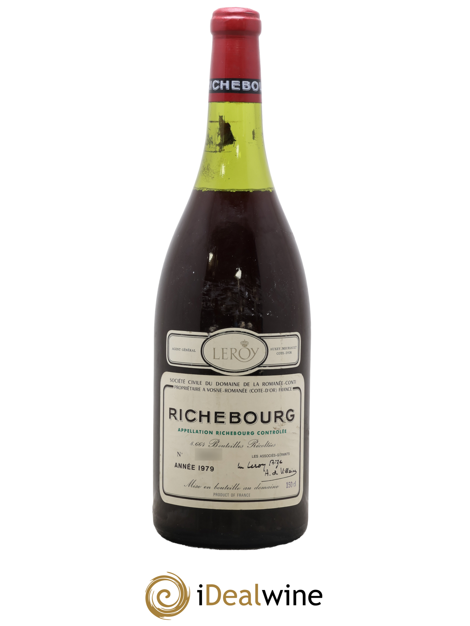 Richebourg Grand Cru Domaine de la Romanée-Conti 1979 - Lot de 1 magnum - 0
