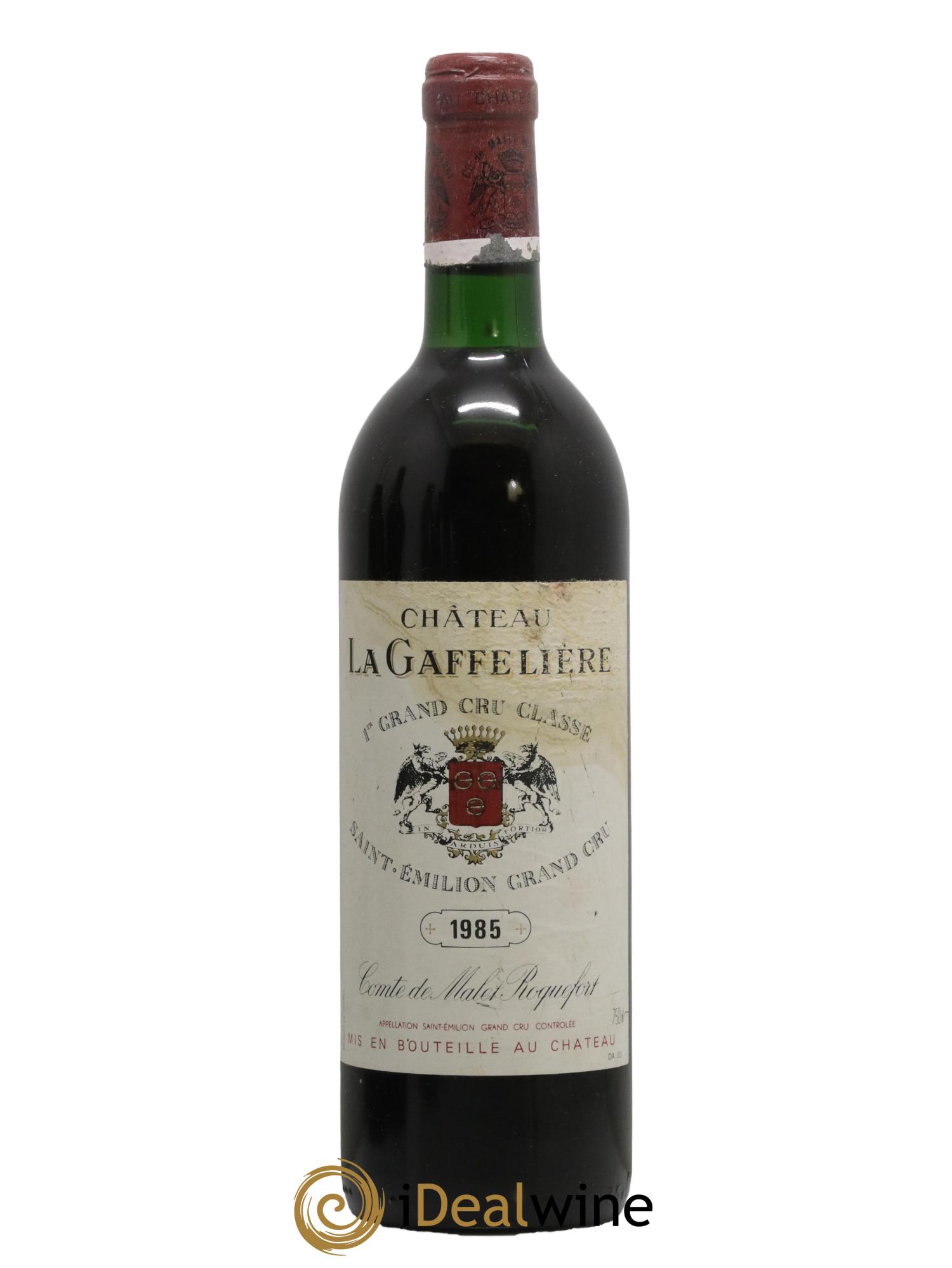 Château la Gaffelière 1er Grand Cru Classé B 1985 - Lot de 1 bouteille - 0